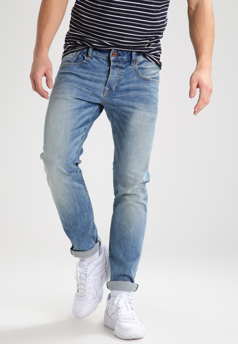 Scotch & Soda RALSTON SCRAPE AND SHIFT - Slim fit jeans - blue denim