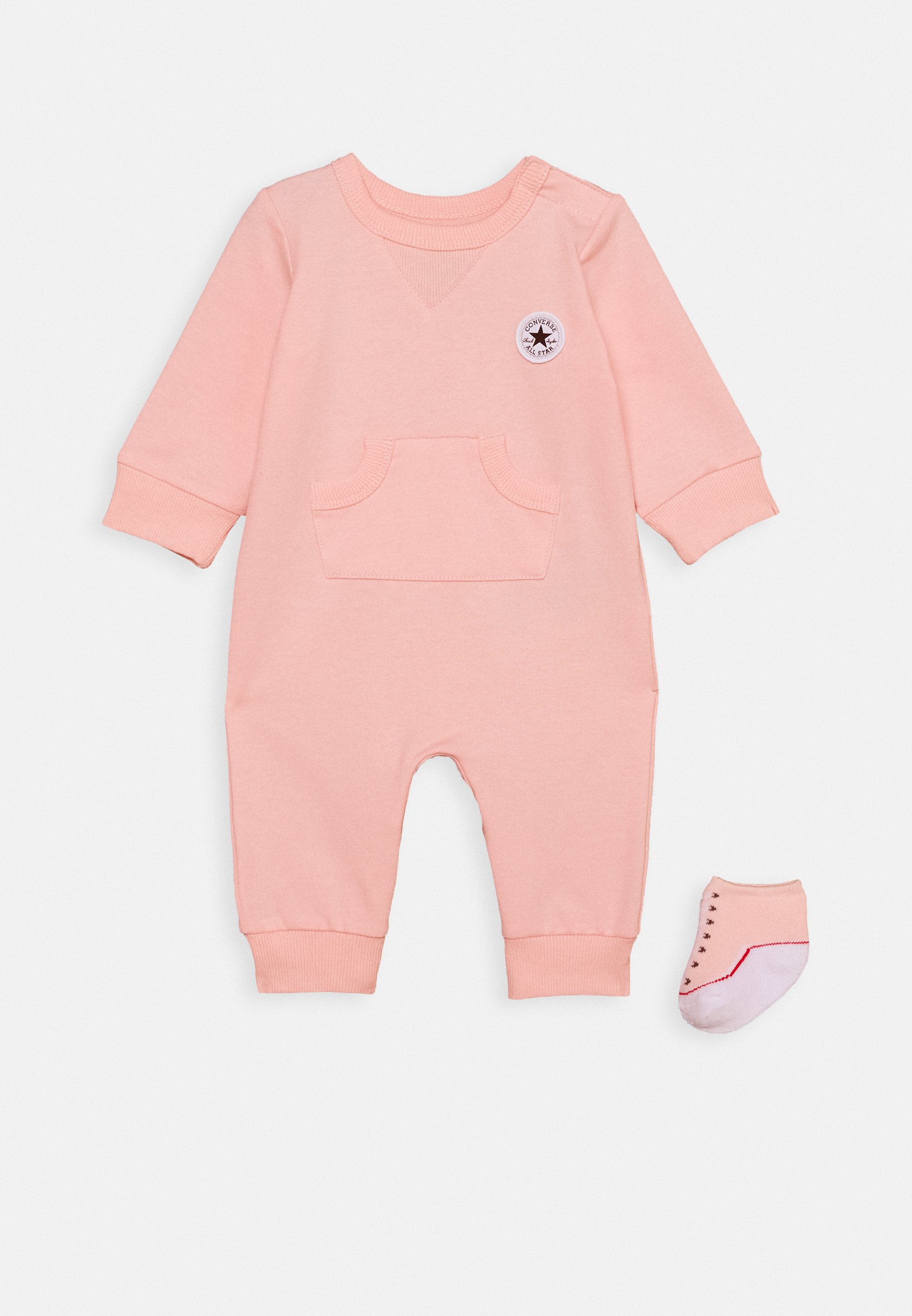 Converse LIL CHUCK COVERALL - Jumpsuit - storm pink/light pink