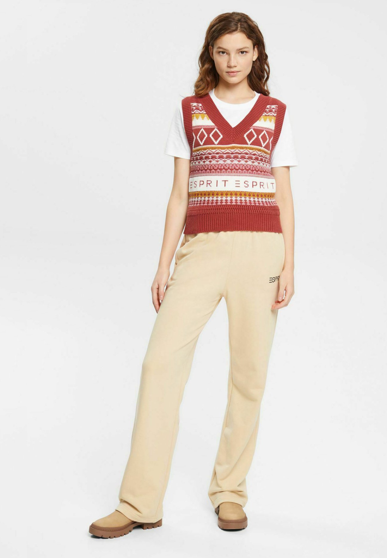 Esprit NORWEGER - Jumper - terracotta/brown