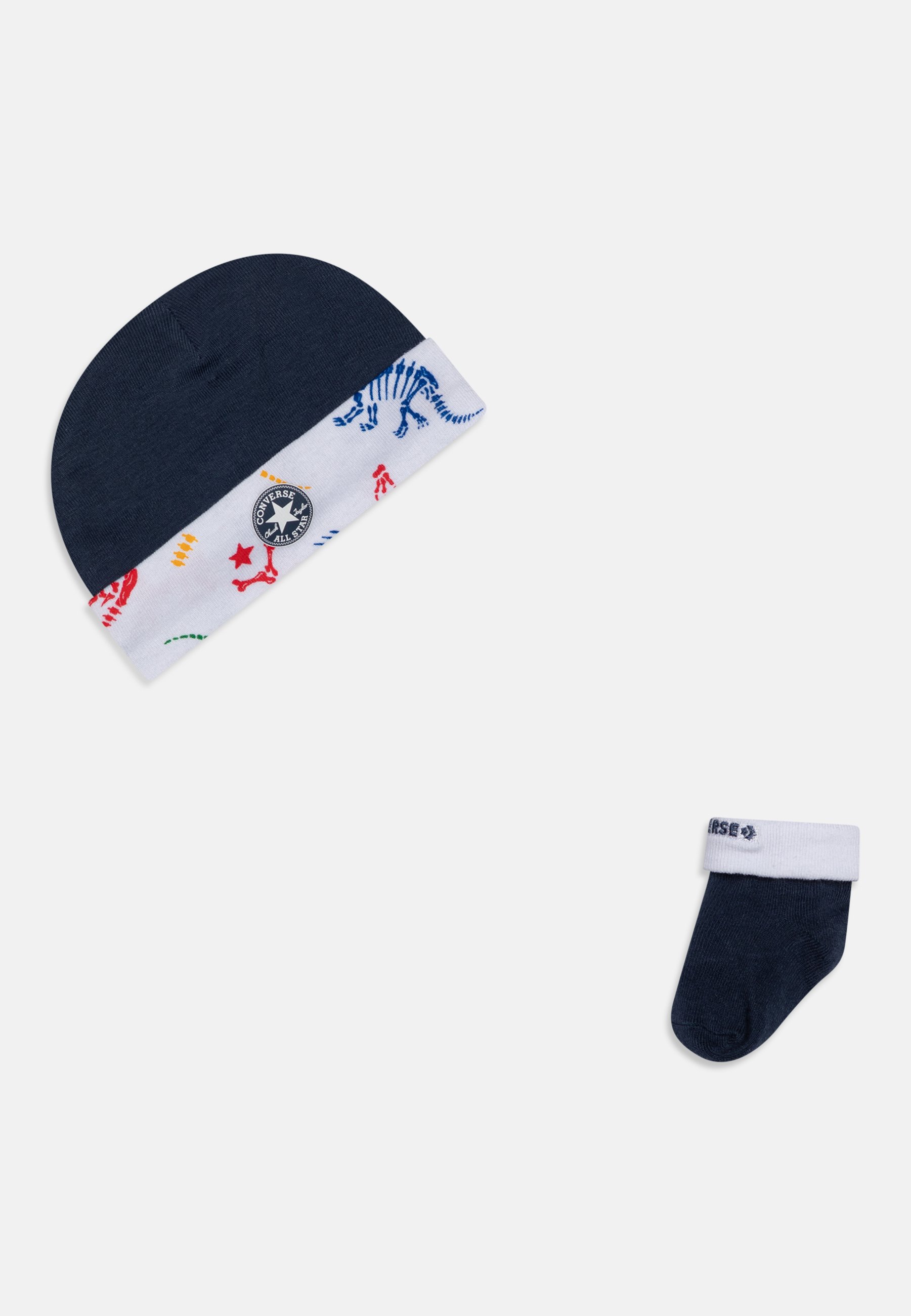 Converse DINOS HAT BOOTIE SET - Socks - navy/dark blue