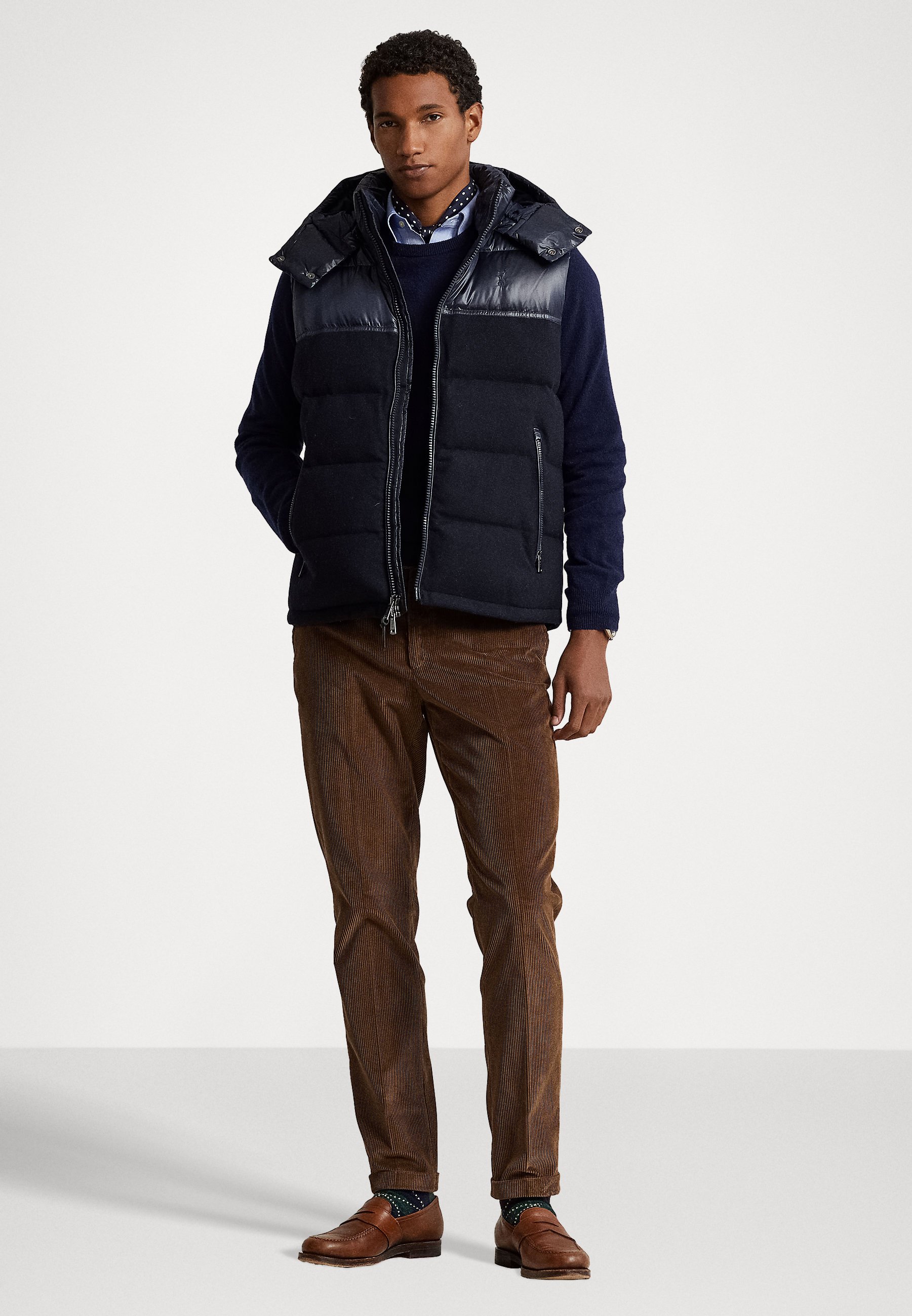 Polo Ralph Lauren FLINT INSULATED VEST - Waistcoat - navy/blue