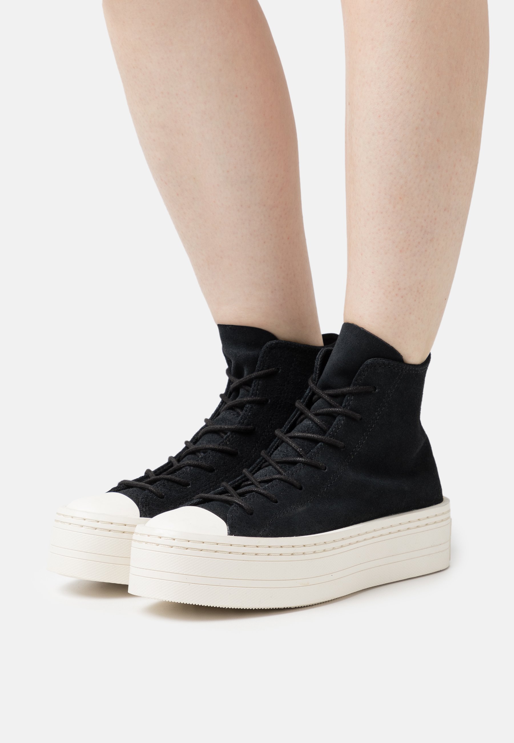 Converse CHUCK TAYLOR ALL STAR MODERN LIFT PLATFORM - High-top trainers - black