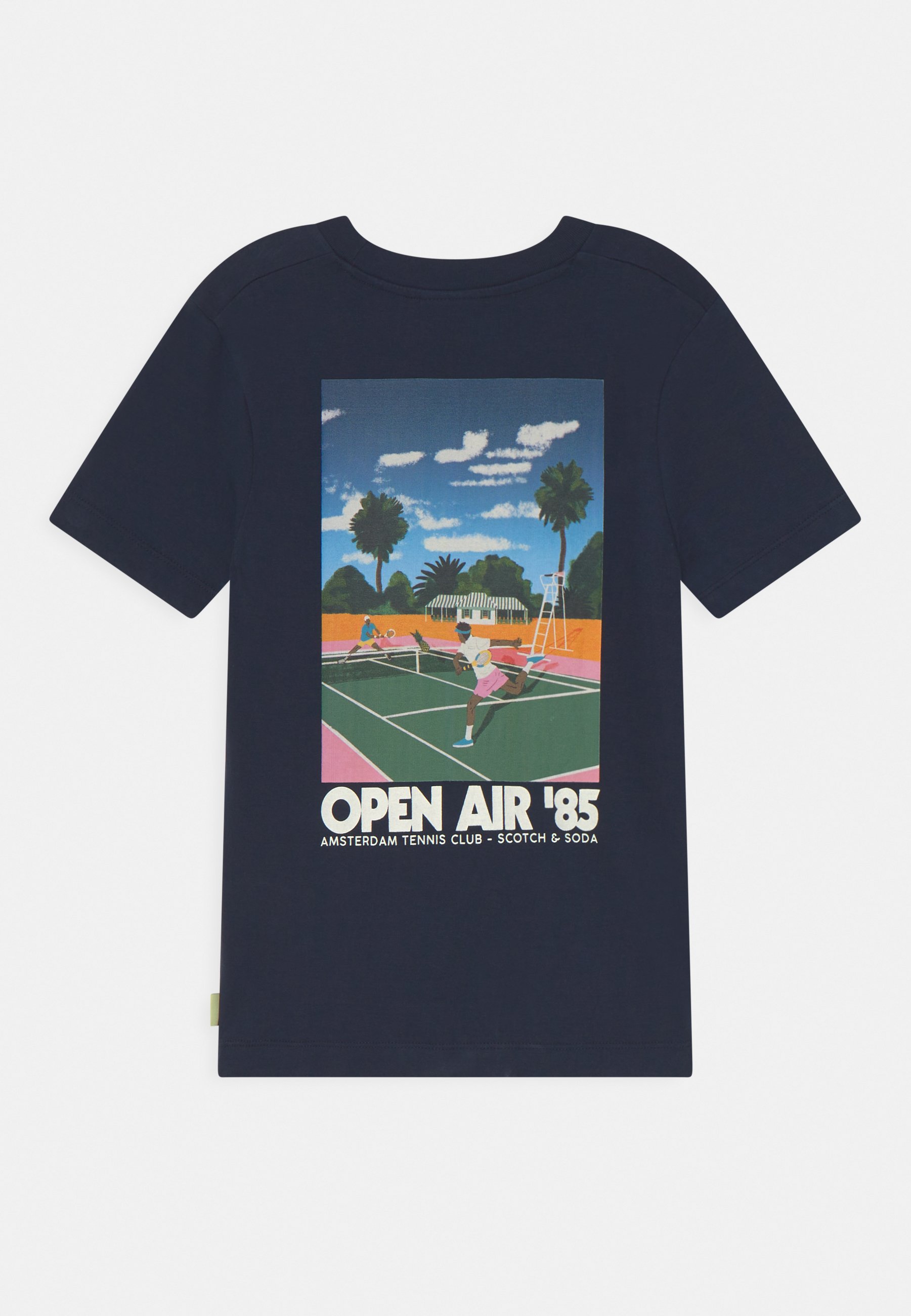 Scotch & Soda RELAXED ARTWORK - Print T-shirt - night/dark blue