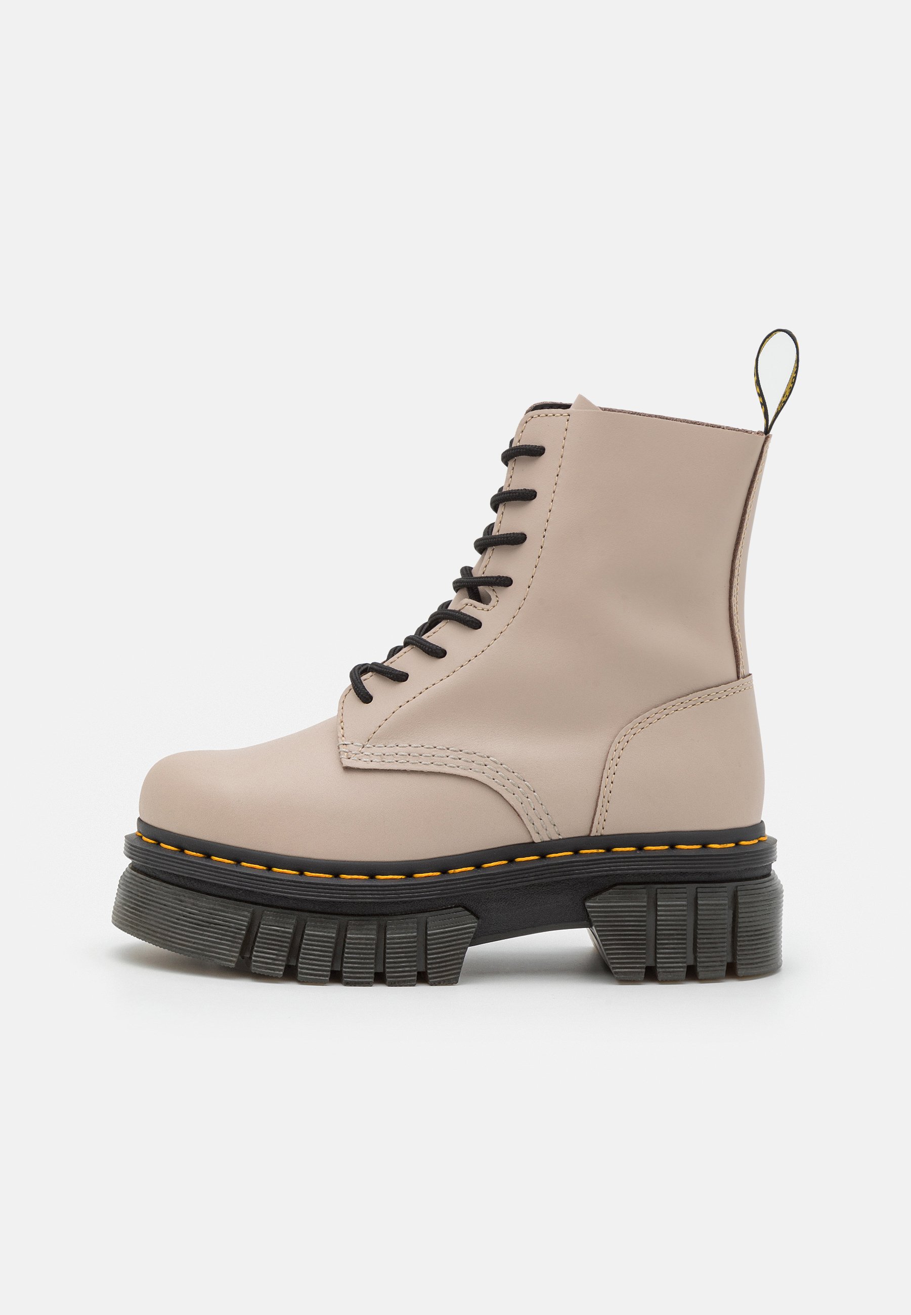 Dr. Martens AUDRICK 8-EYE BOOT - Lace-up ankle boots - vintage taupe/taupe