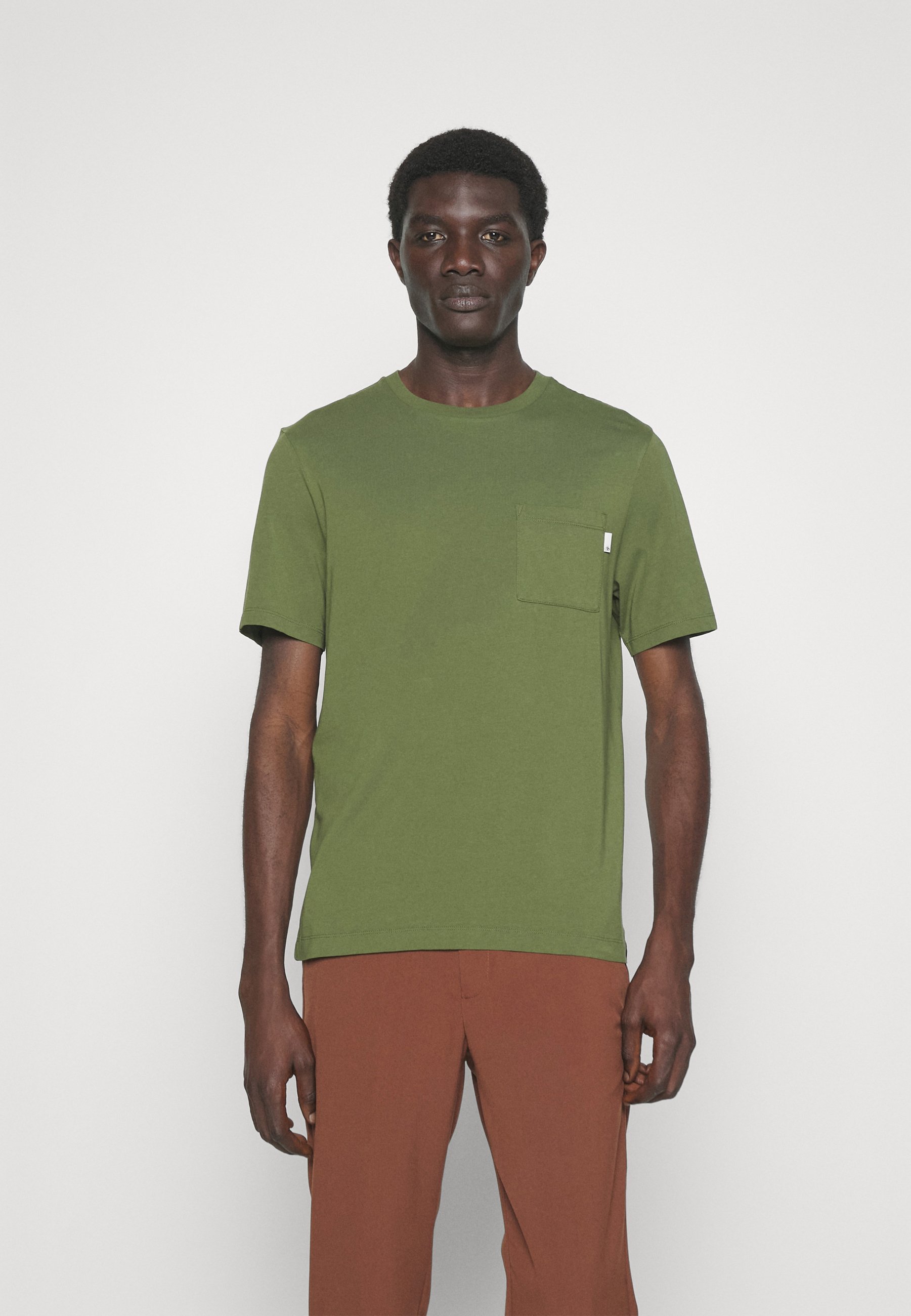 Scotch & Soda POCKET TEE - Basic T-shirt - green dream/green