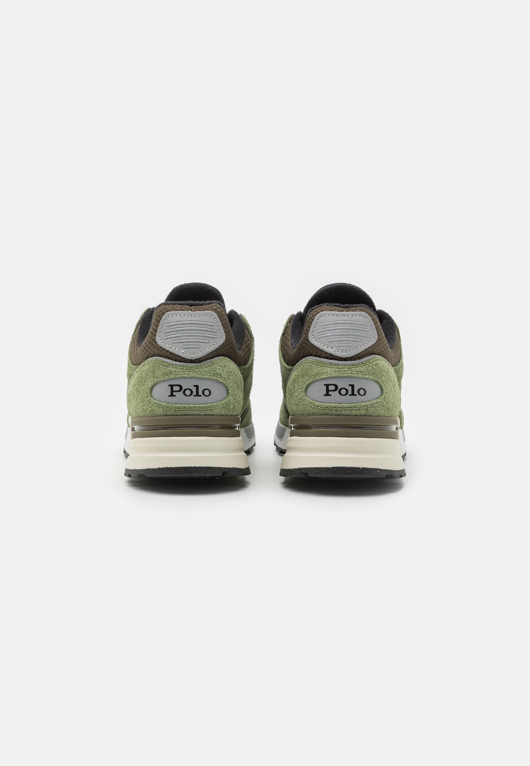 Polo Ralph Lauren TRACKSTR LACE UNISEX - Trainers - light olive/olive/black/olive