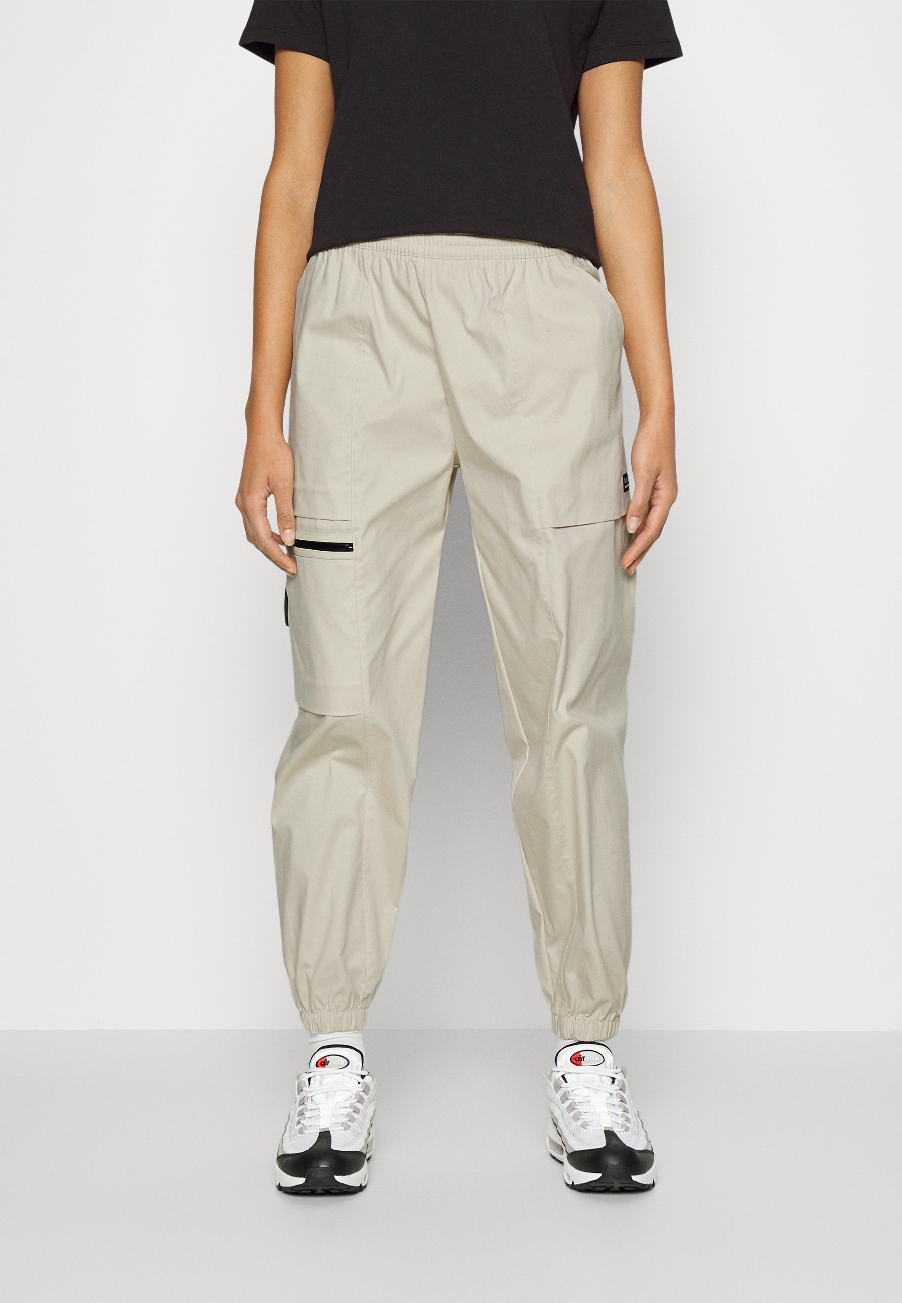 NB PANT - Cargo trousers - timberwolf/grey
