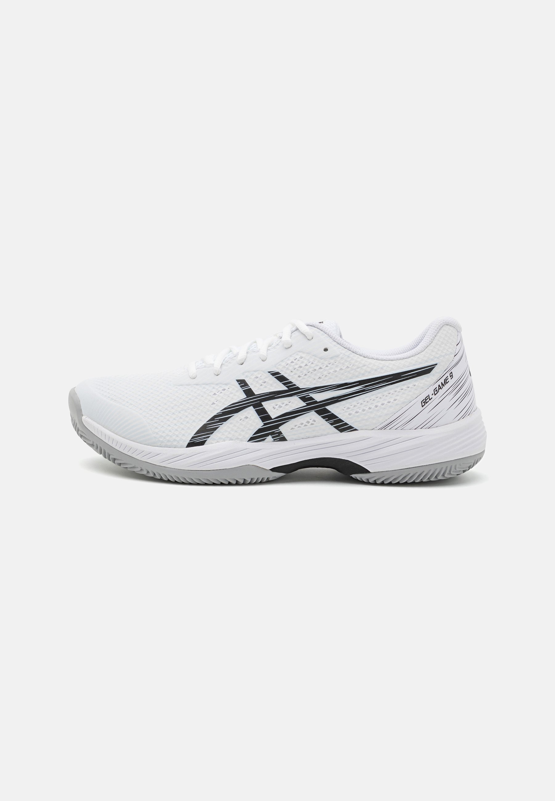 ASICS GEL-GAME 9 CLAY - Clay court tennis shoes - white