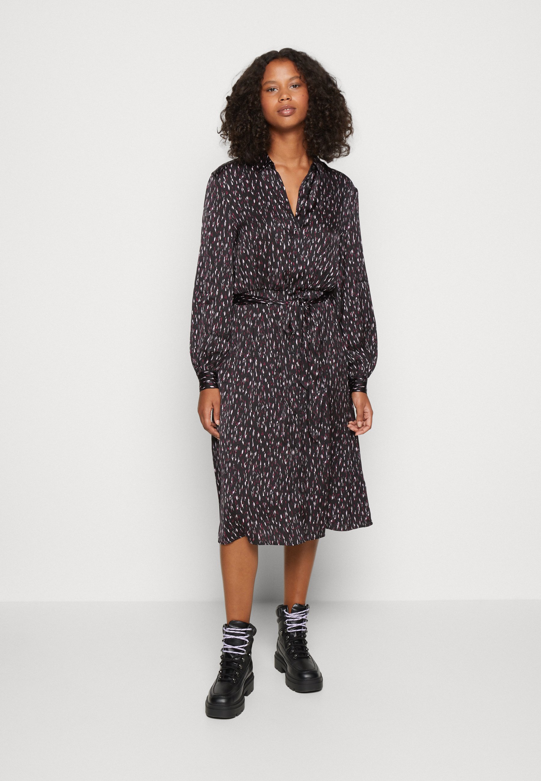 Scotch & Soda SHIRT DRESS - Shirt dress - ikat rain/multi-coloured