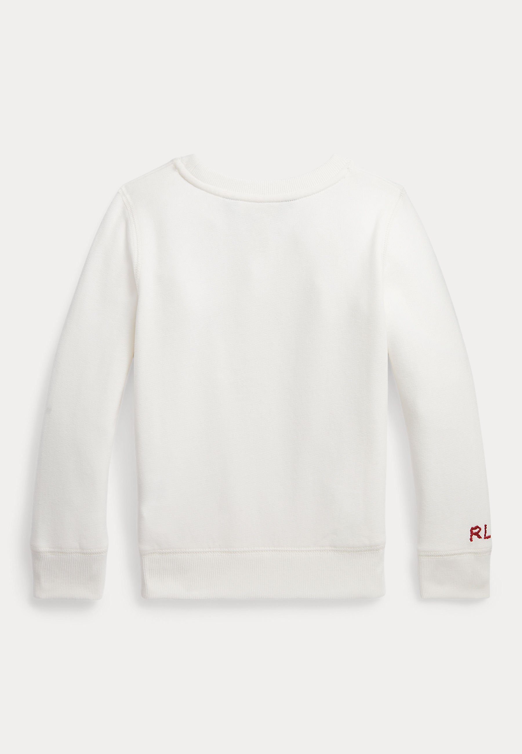 Polo Ralph Lauren BEAR - Sweatshirt - deckwash white/white