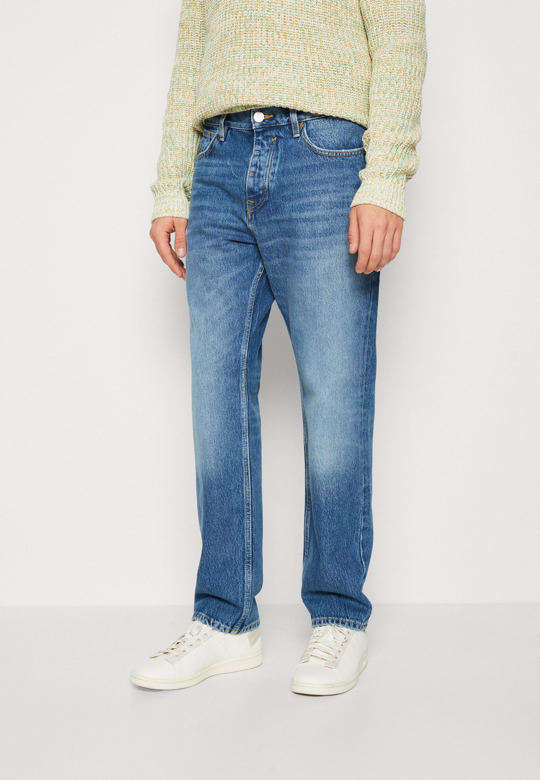 Esprit Relaxed fit jeans - blue medium wash/blue denim