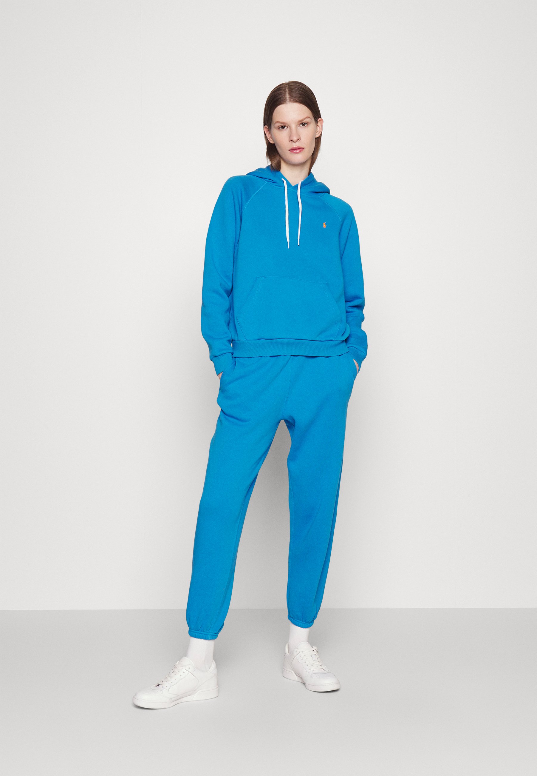 Polo Ralph Lauren ANKLE ATHLETIC - Tracksuit bottoms - glacier turquoise/blue