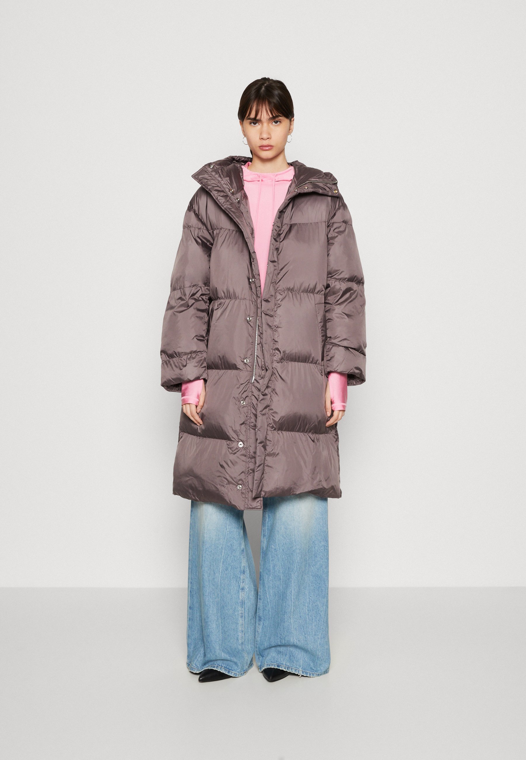 Diesel W-TAKRY - Winter coat - grey