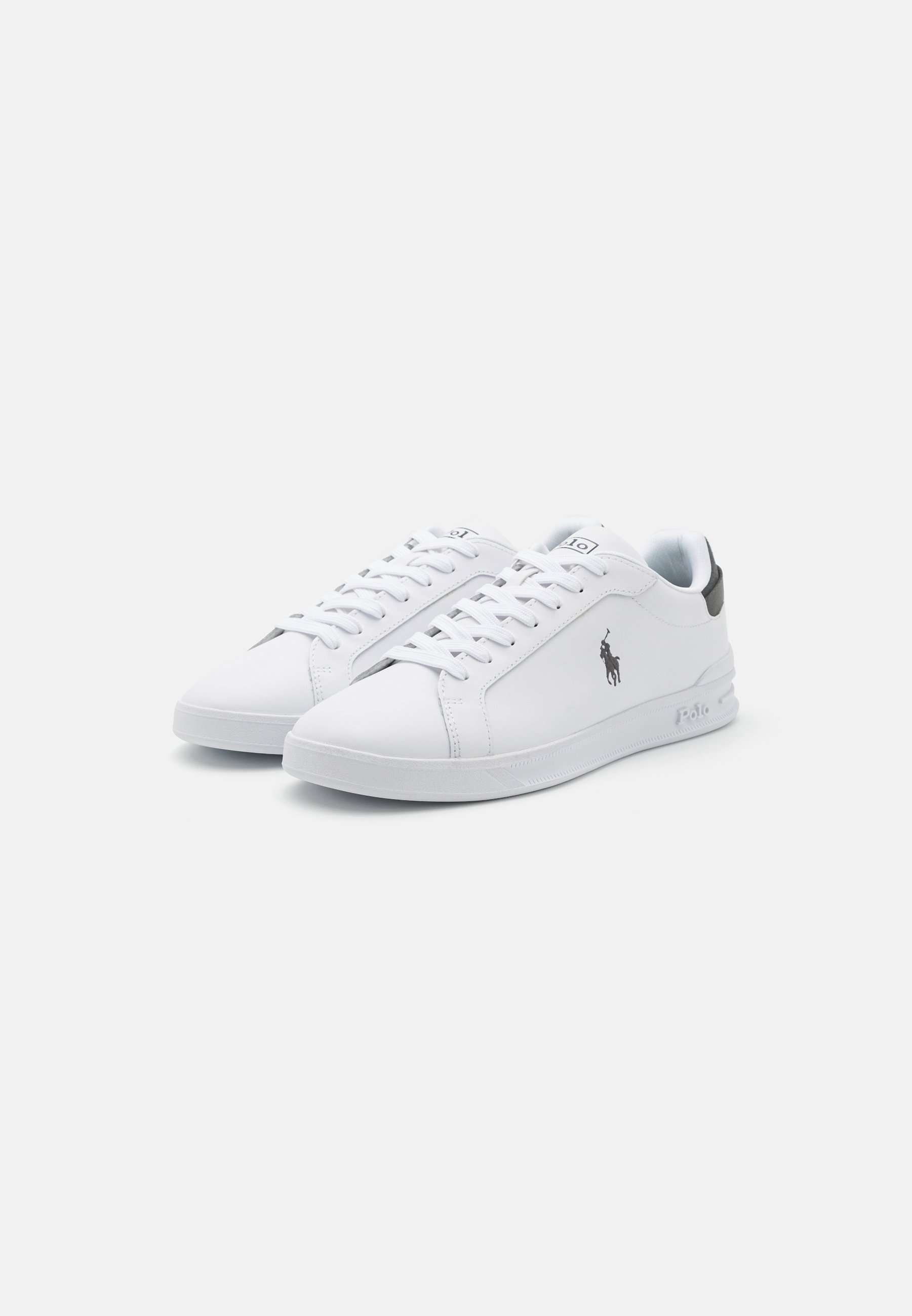 Polo Ralph Lauren TOP LACE UNISEX - Trainers - white/grey/white