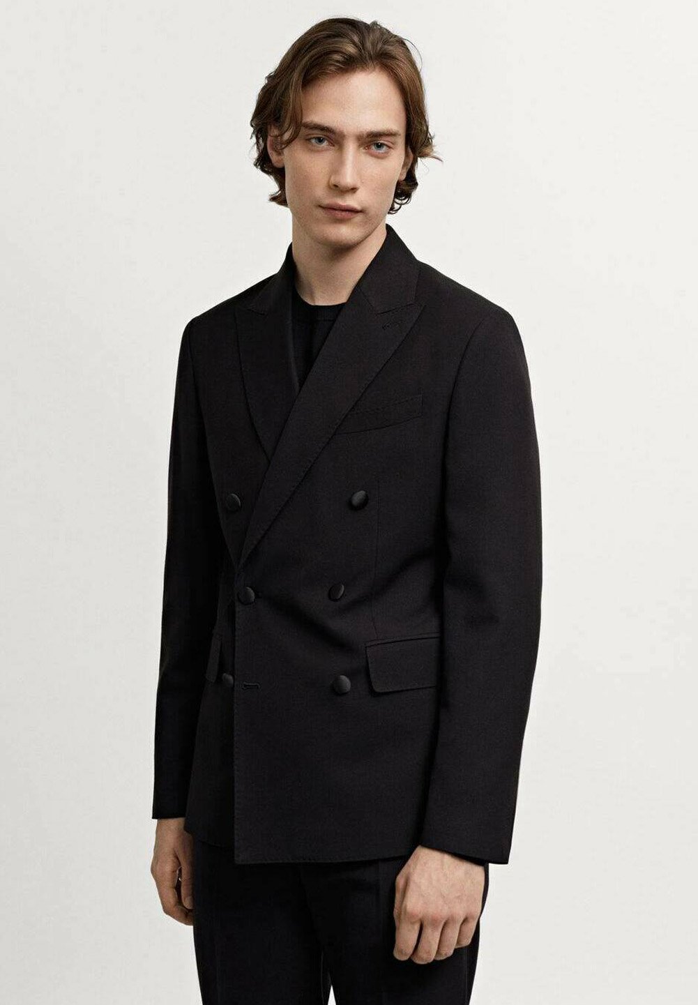 Mango Blazer jacket - schwarz/black