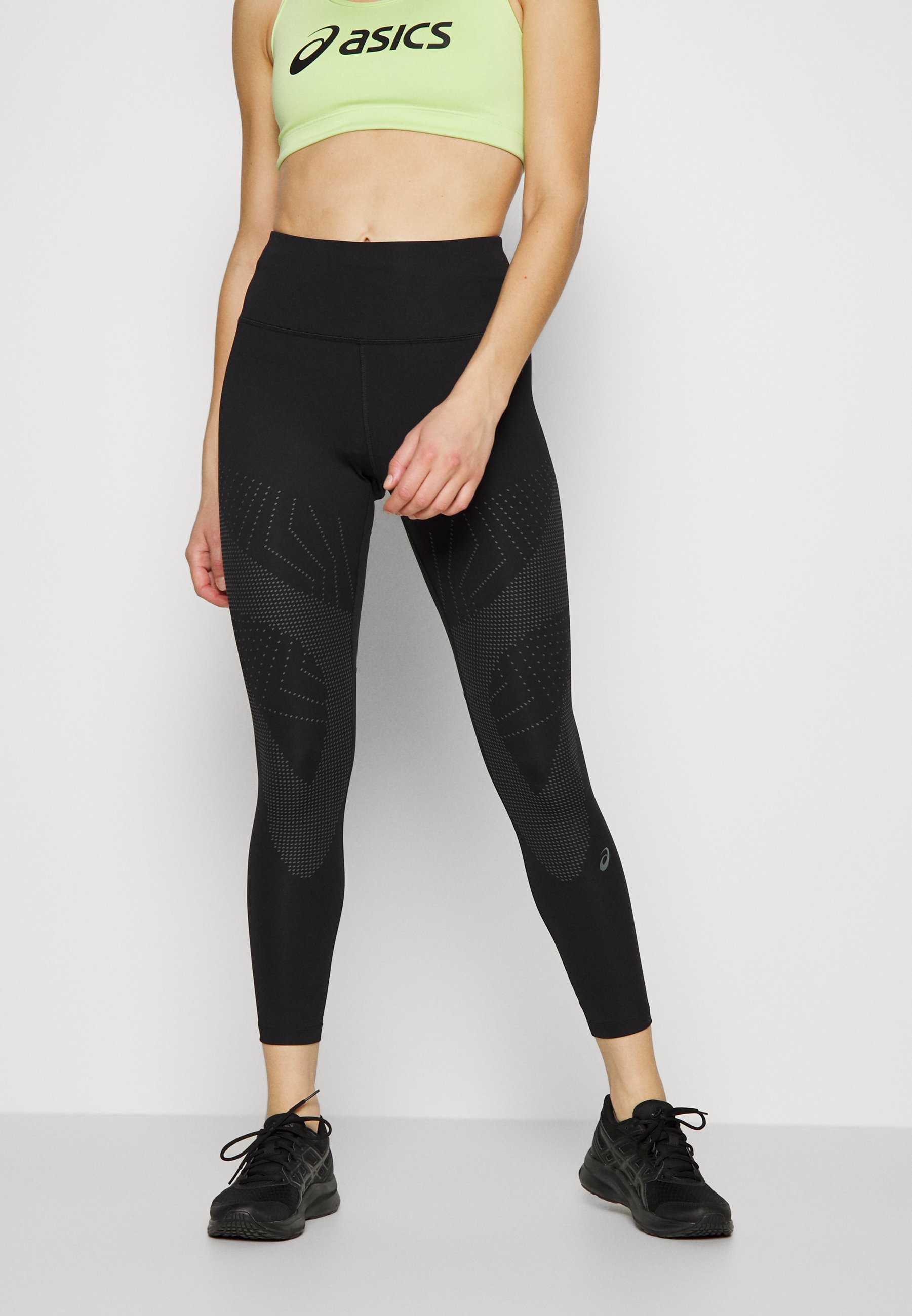ASICS ROAD BALANCE - Leggings - performance black/graphite grey/black