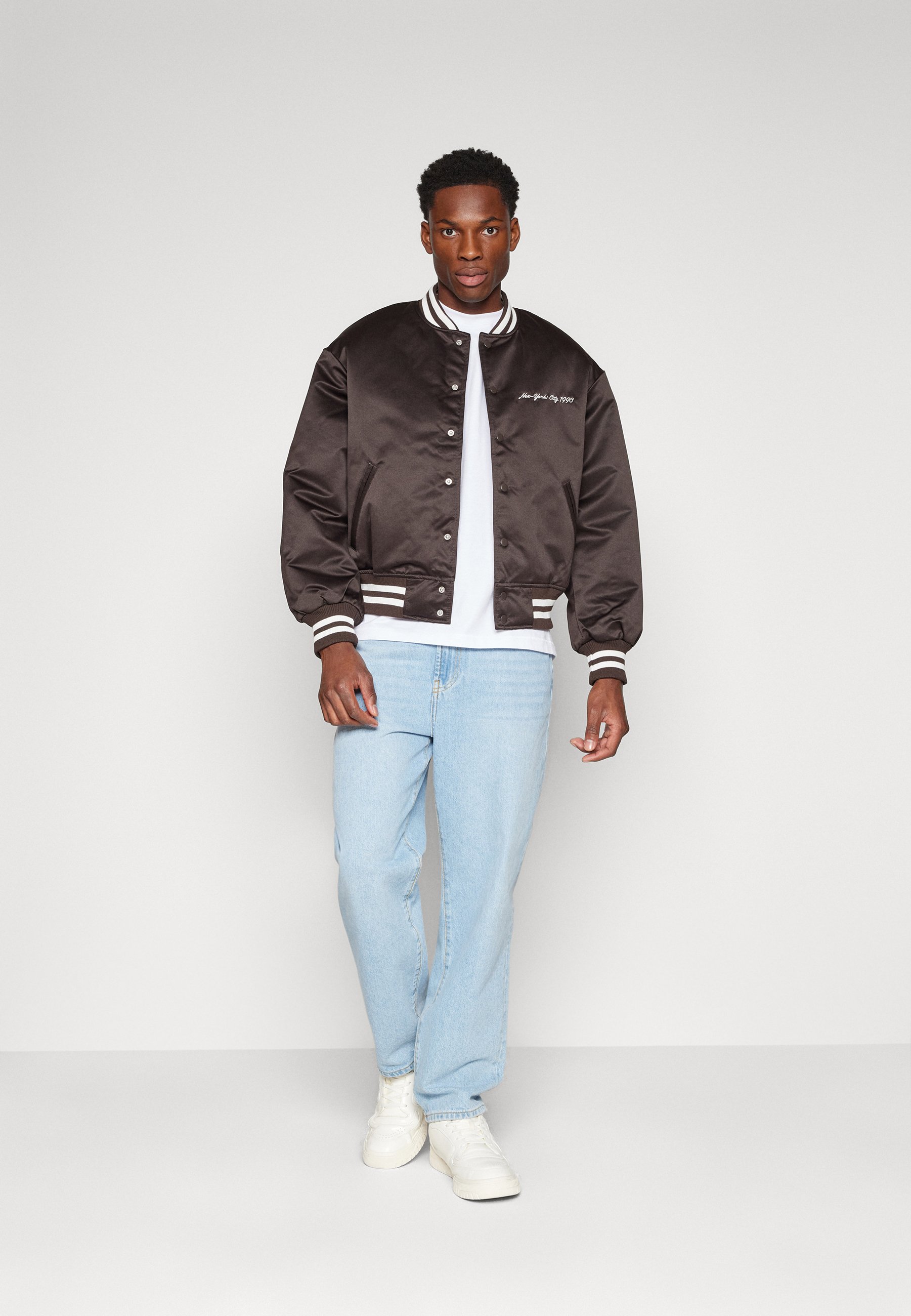 Jack &Jones JORBAXTER JACKET - Bomber Jacket - chocolate torte/dark brown