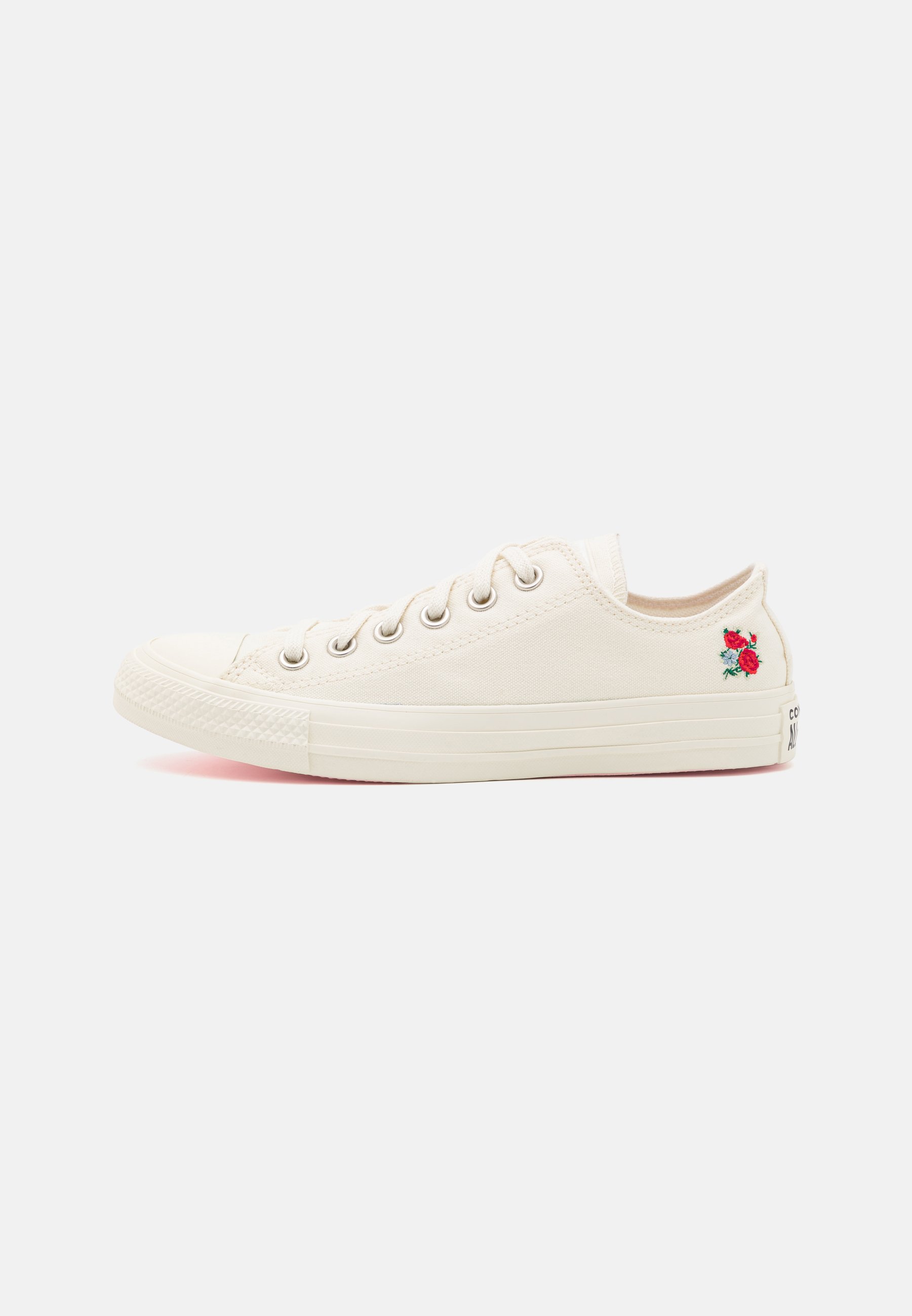 Converse CHUCK TAYLOR ALL STAR - Trainers - off-white/sunrise pink/off-white