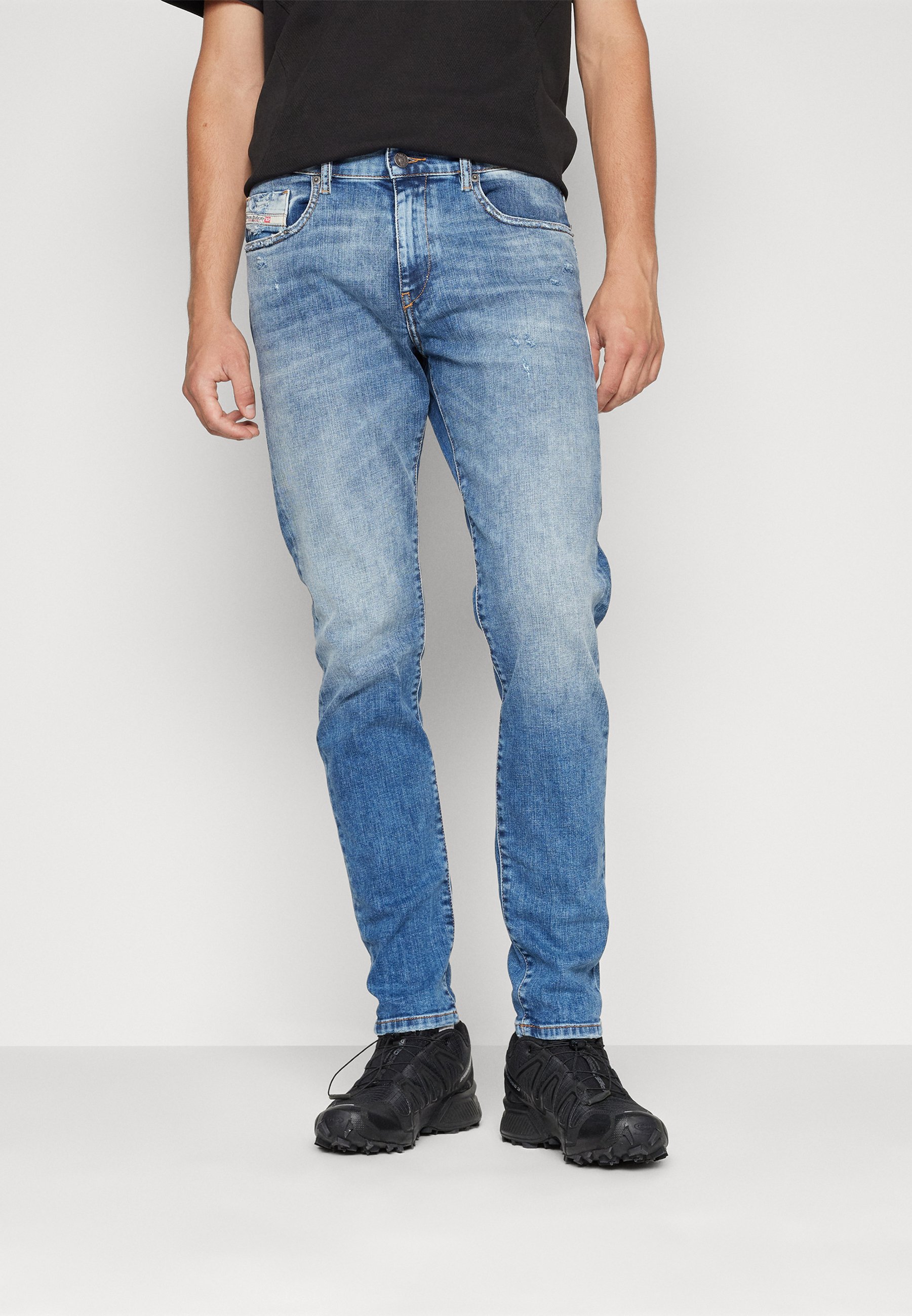 Diesel 2019 D-STRUKT - Slim fit jeans - 808N/blue denim