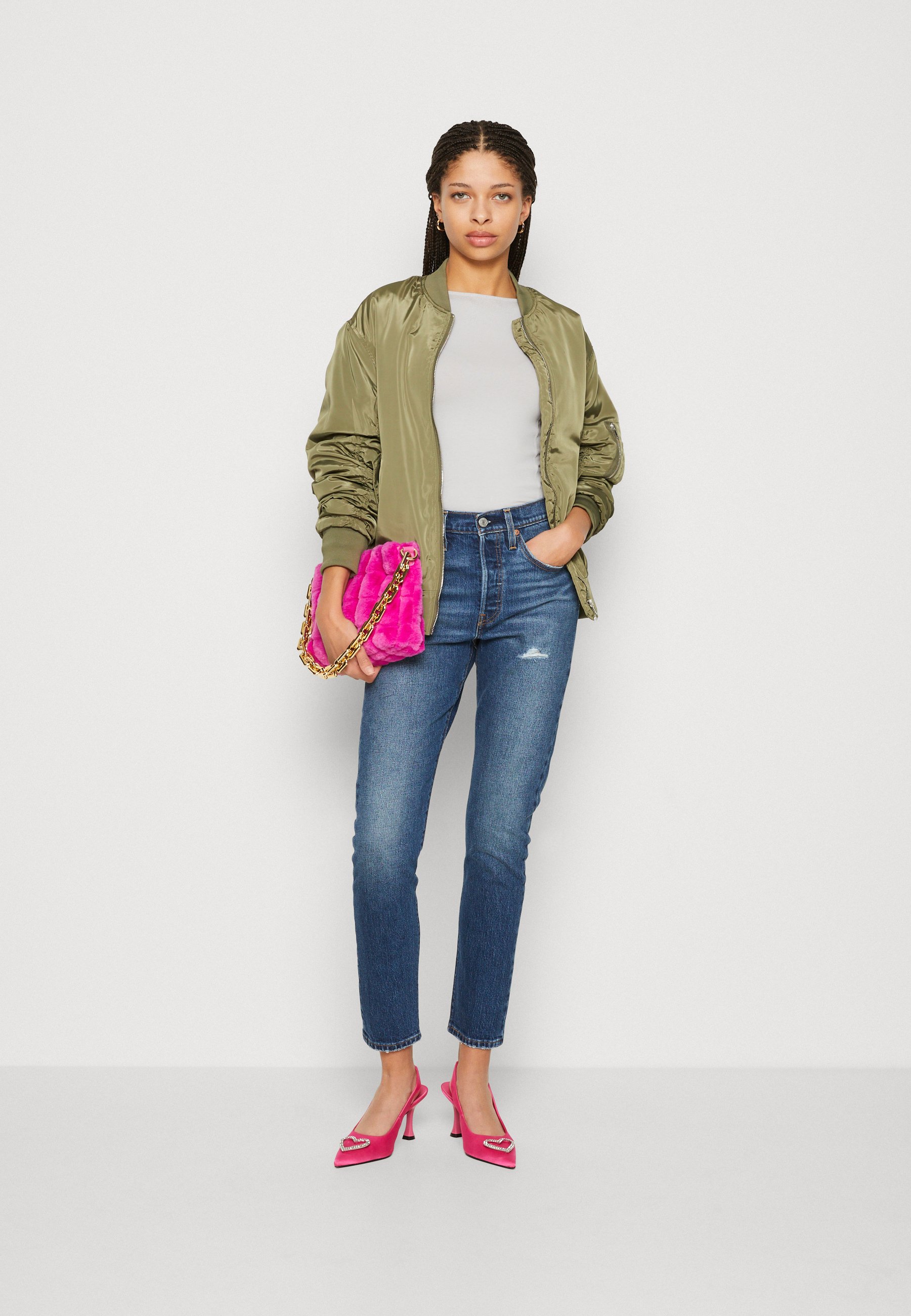 Levi's® 501® SKINNY - Jeans Skinny Fit - my honor/stone blue denim