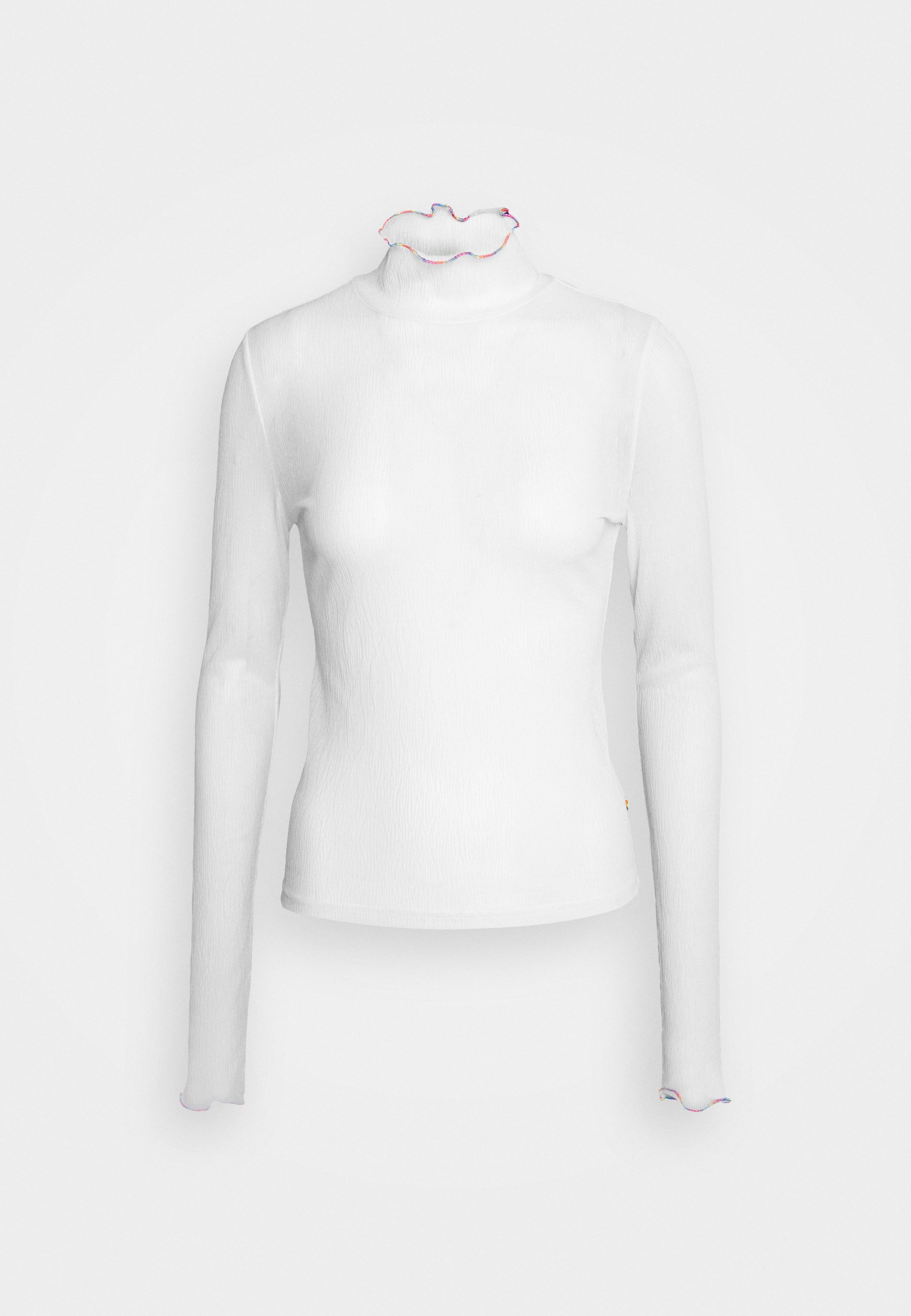 Levi's® LETTUCE EDGE SECOND SKIN PRIDE - Long sleeved top - white/white