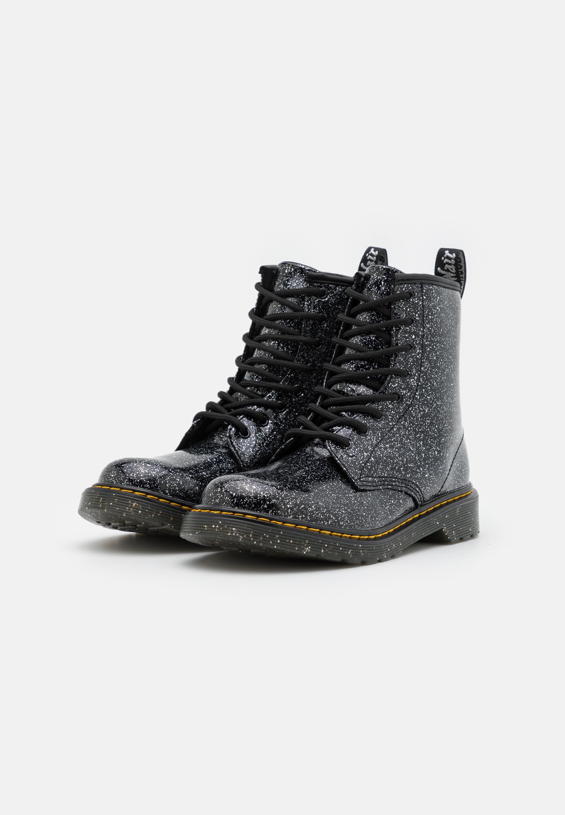 Dr. Martens 1460 - Lace-up ankle boots - black cosmic glitter/black