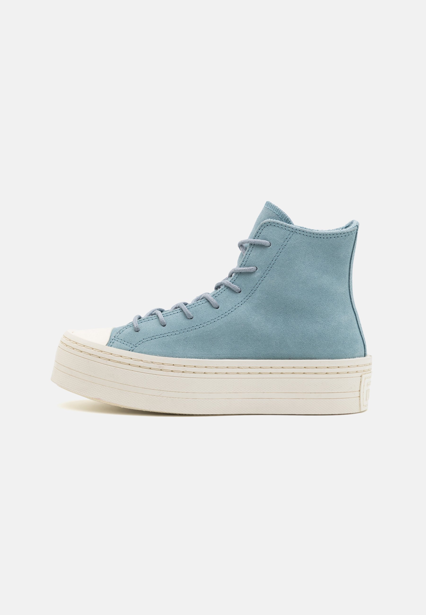 Converse CHUCK TAYLOR ALL STAR MODERN LIFT PLATFORM WARM WINTER - High-top trainers - blue