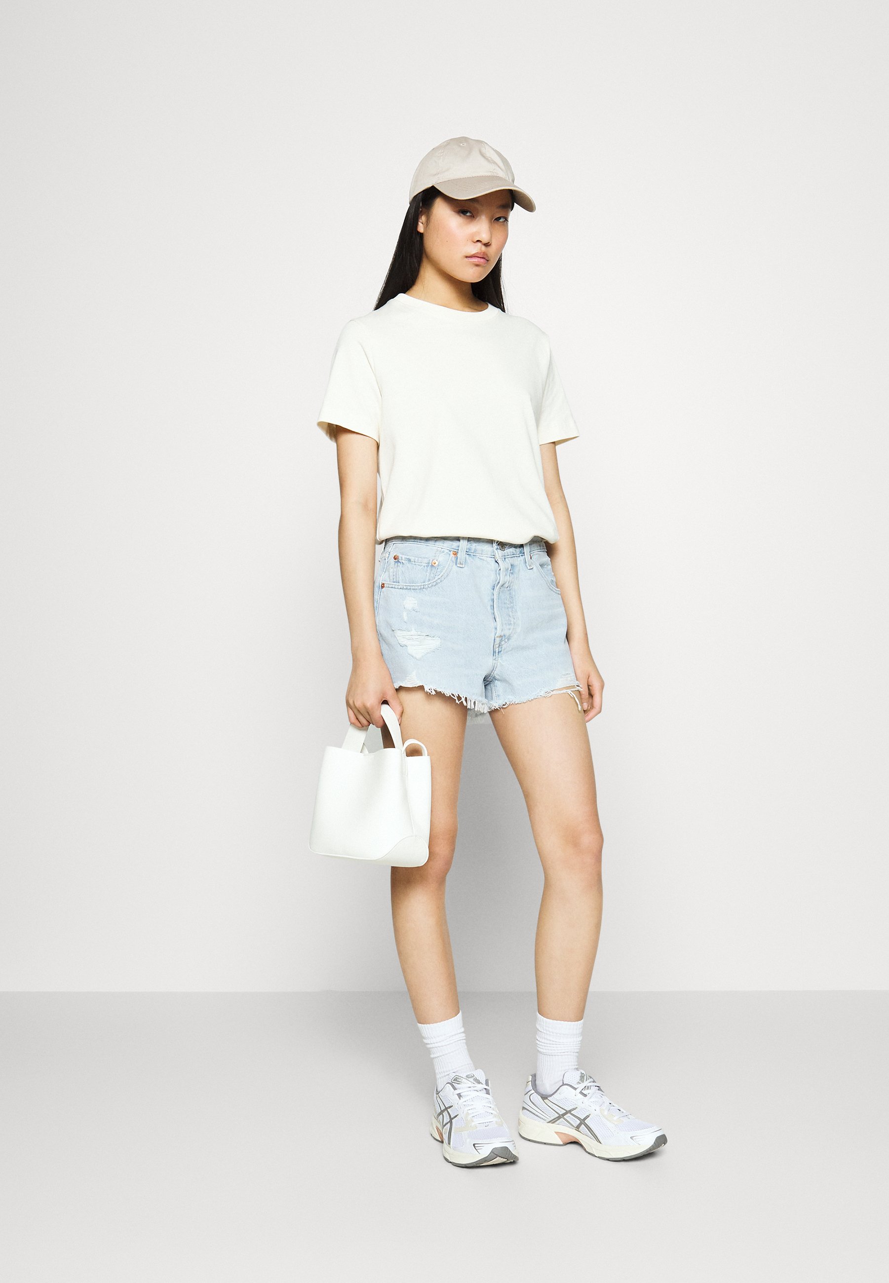 Levi's® 501® ORIGINAL - Denim shorts - promise me/light-blue denim