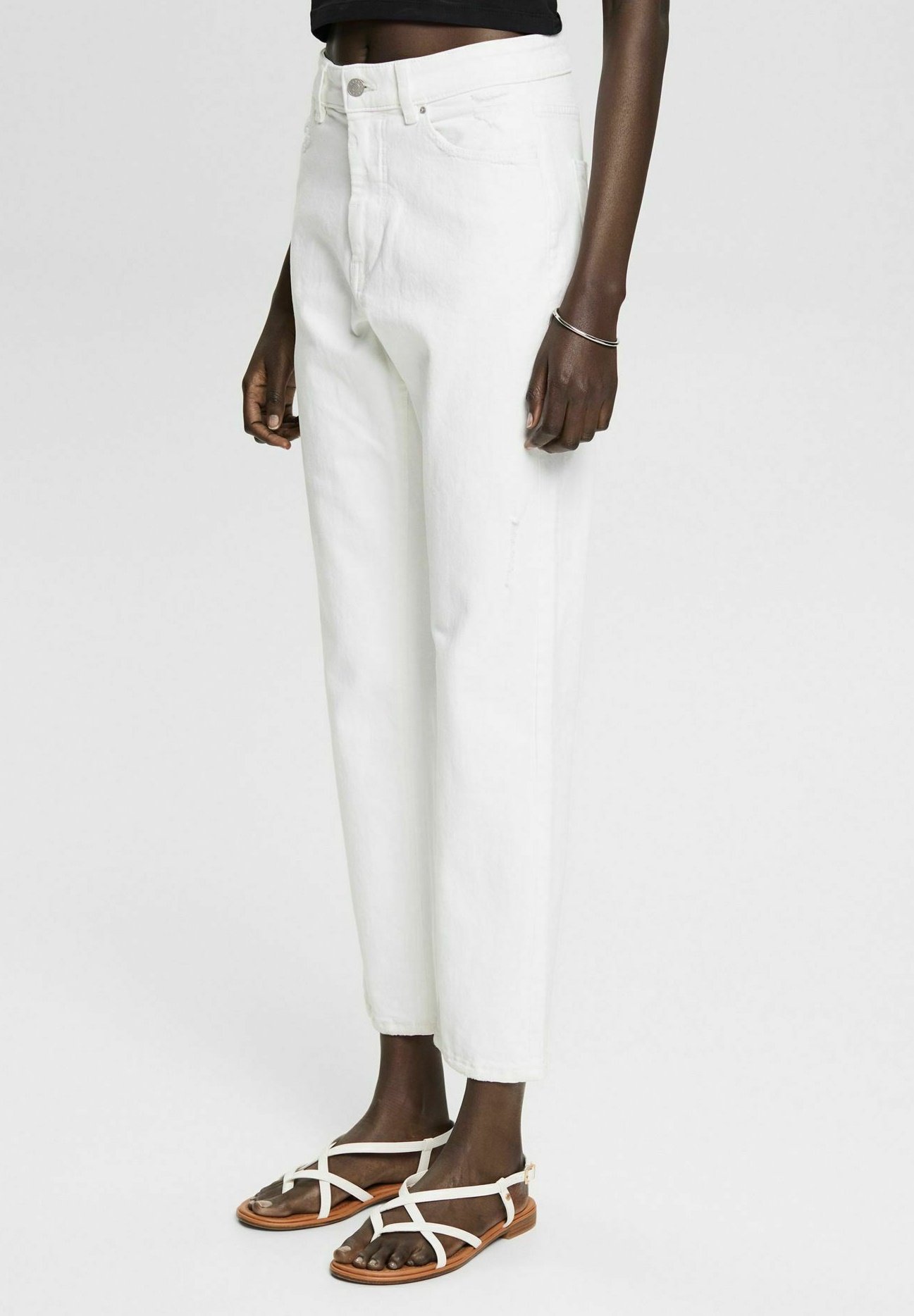 Esprit Slim fit jeans - off white/off-white