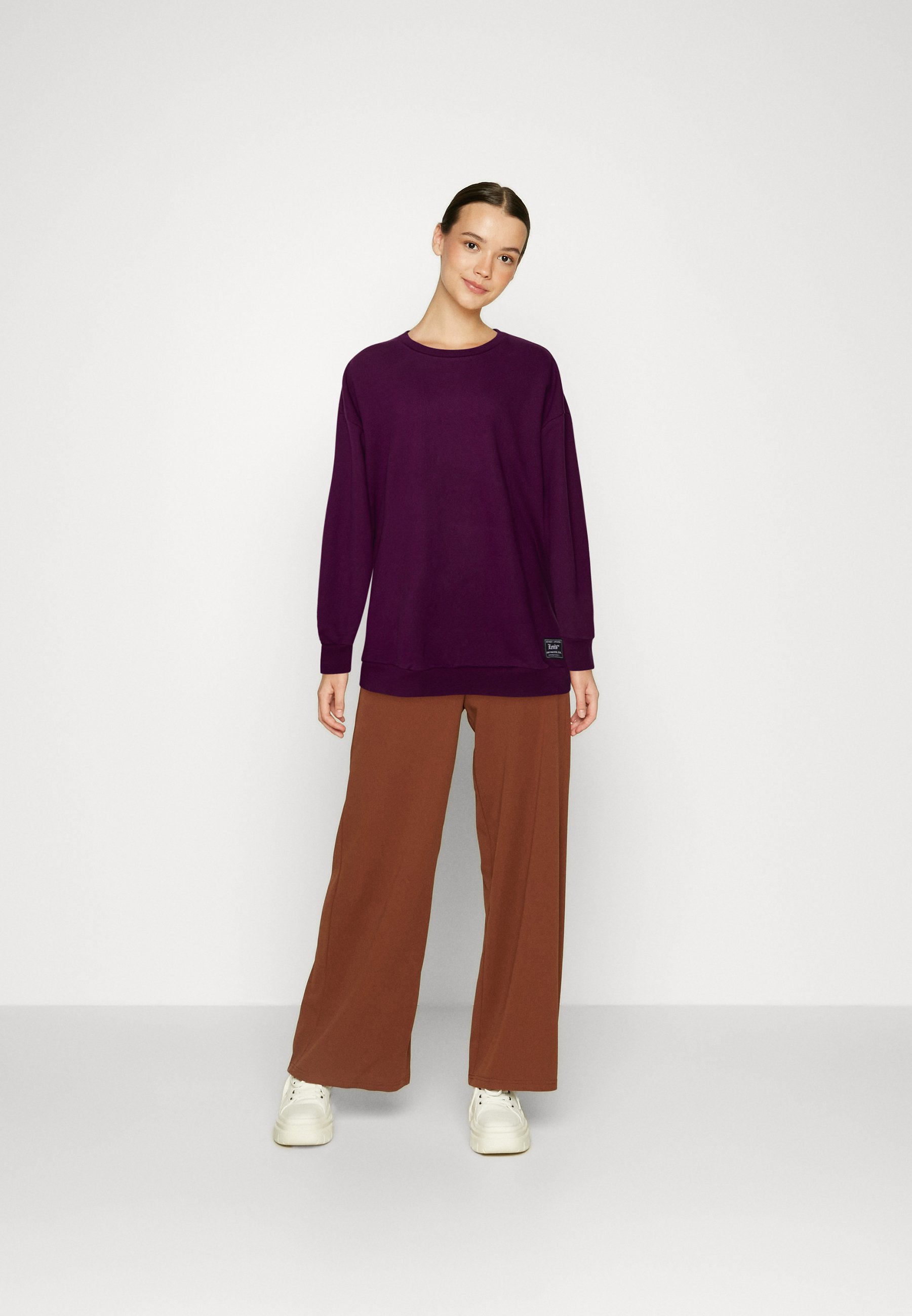 Levi's® GRAPHIC PRISM CREW - Sweatshirt - forest plum/purple