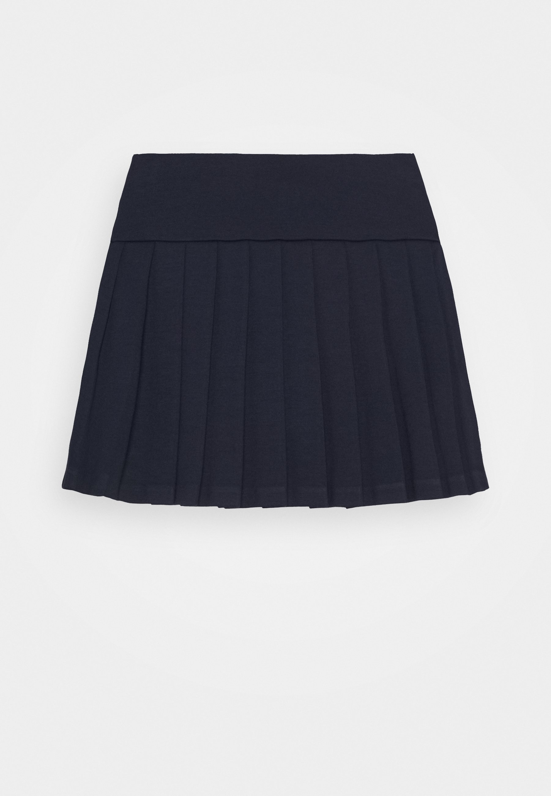 Polo Ralph Lauren PLEAT BOTTOMS SKIRT - A-line skirt - navy/dark blue