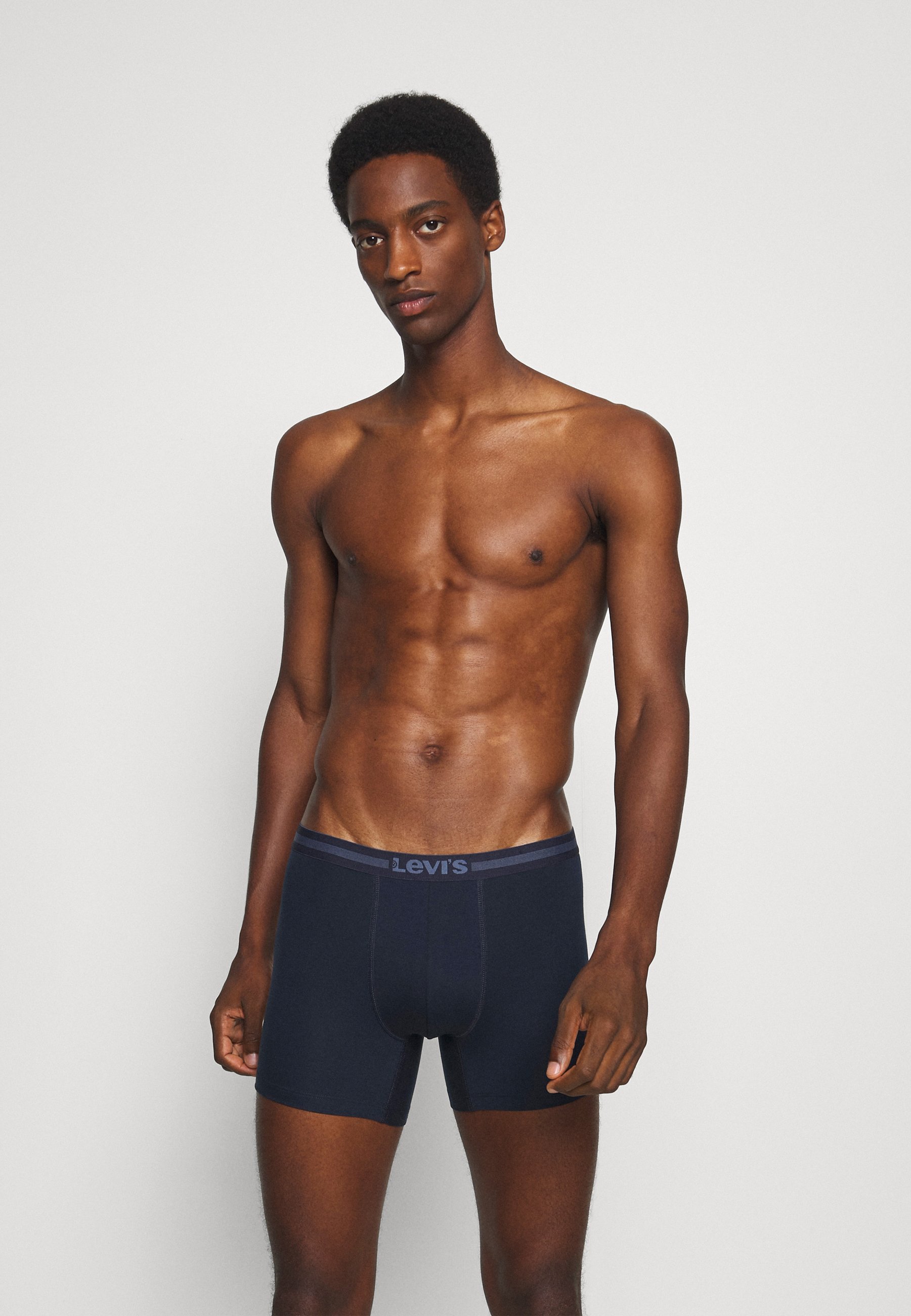 Levi's® MEN BRIEF 2 PACK - Pants - navy/dark blue
