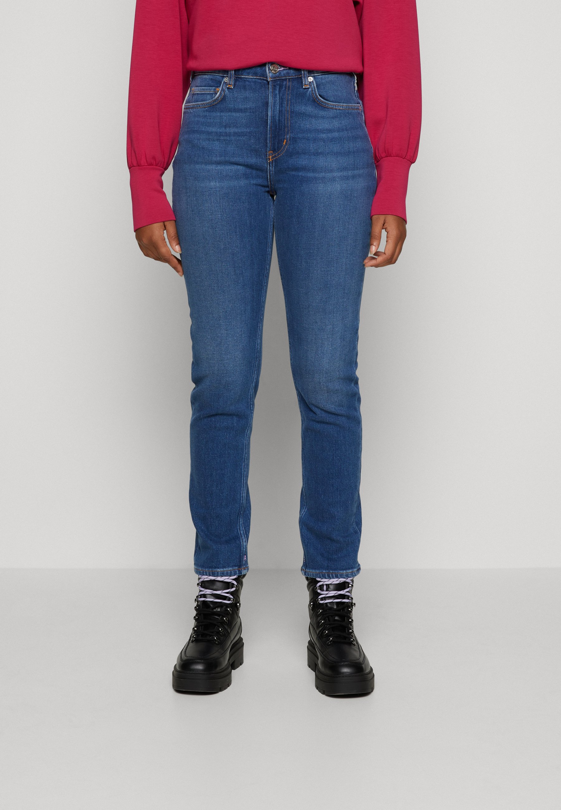 Scotch & Soda SEASONAL ESSENTIALS HIGH FIVE - Slim fit jeans - backyard blue/blue denim