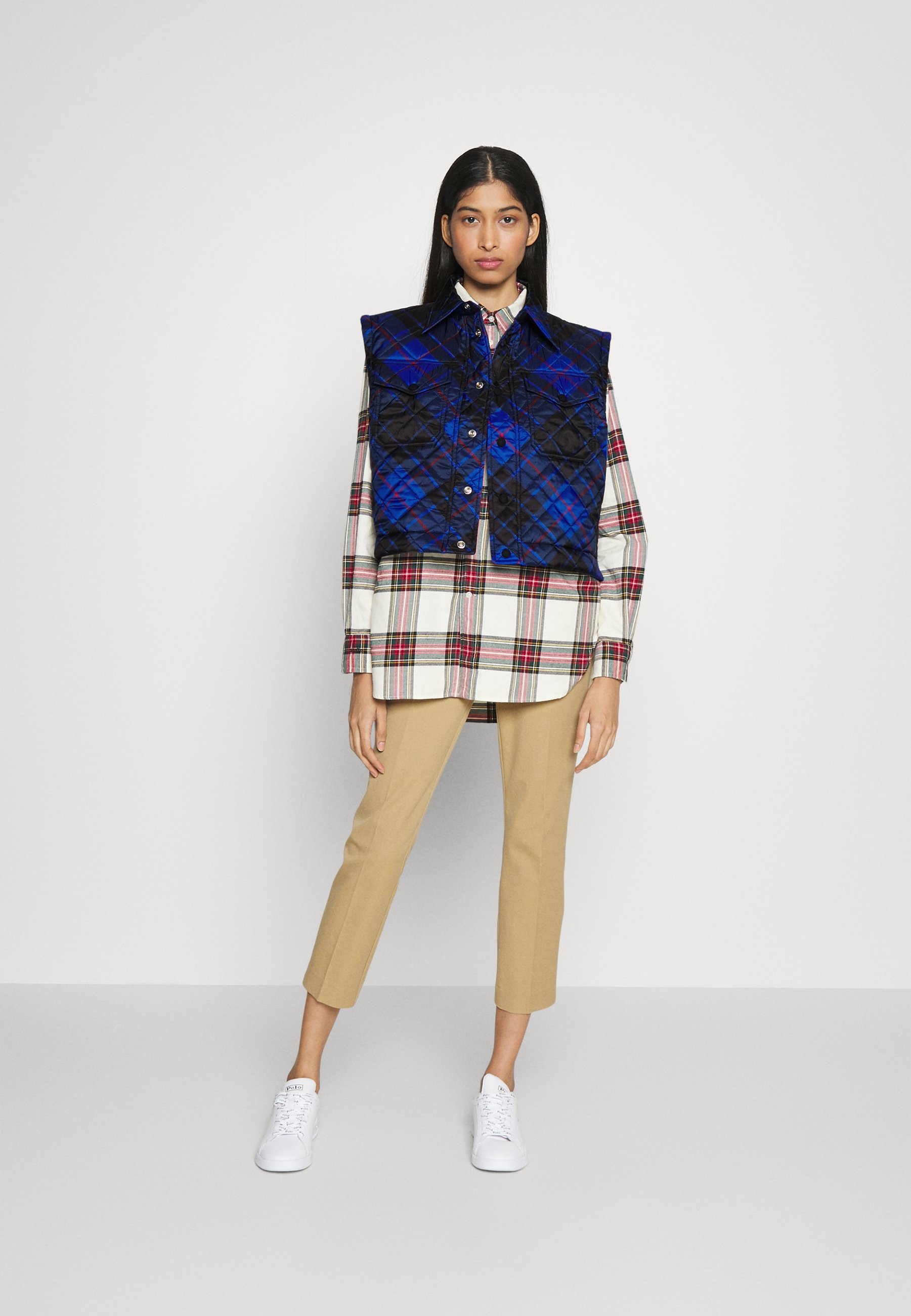 Polo Ralph Lauren INSULATED VEST - Waistcoat - royal/black/black