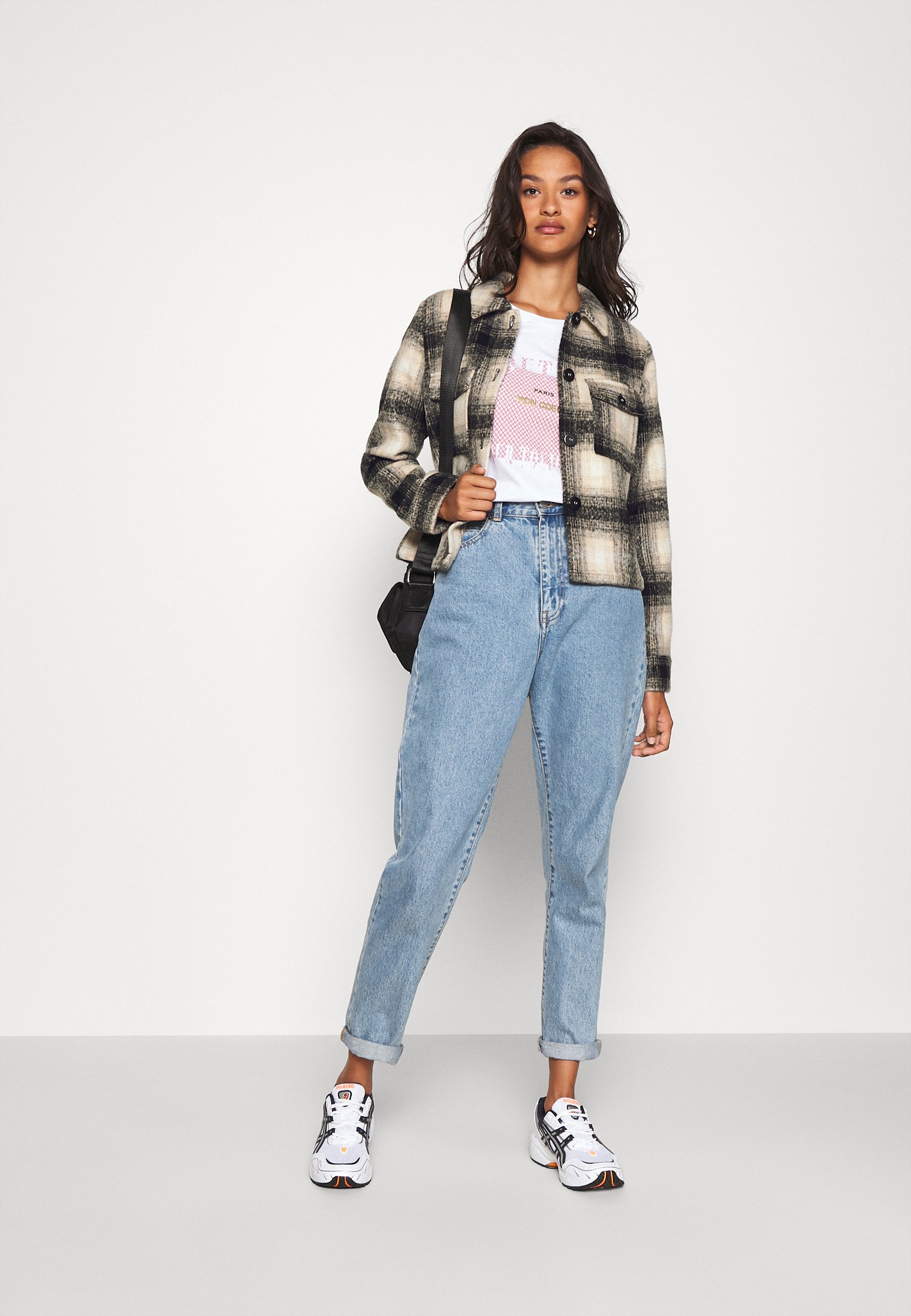 ONLY NOOS - Summer jacket - pumice stone/black/beige