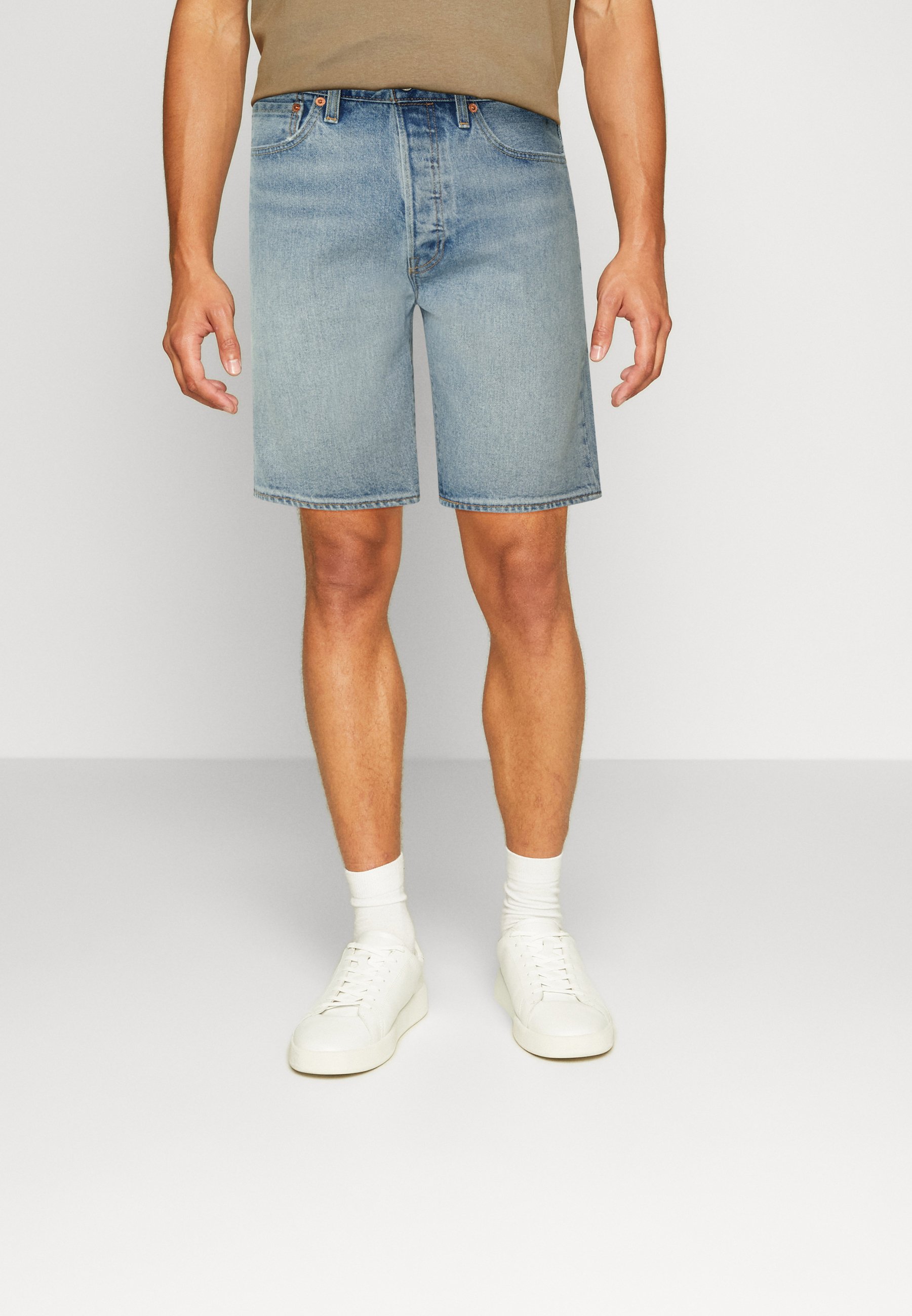 Levi's® 501® HEMMED SHORTS - Denim shorts - to the millenium/blue denim
