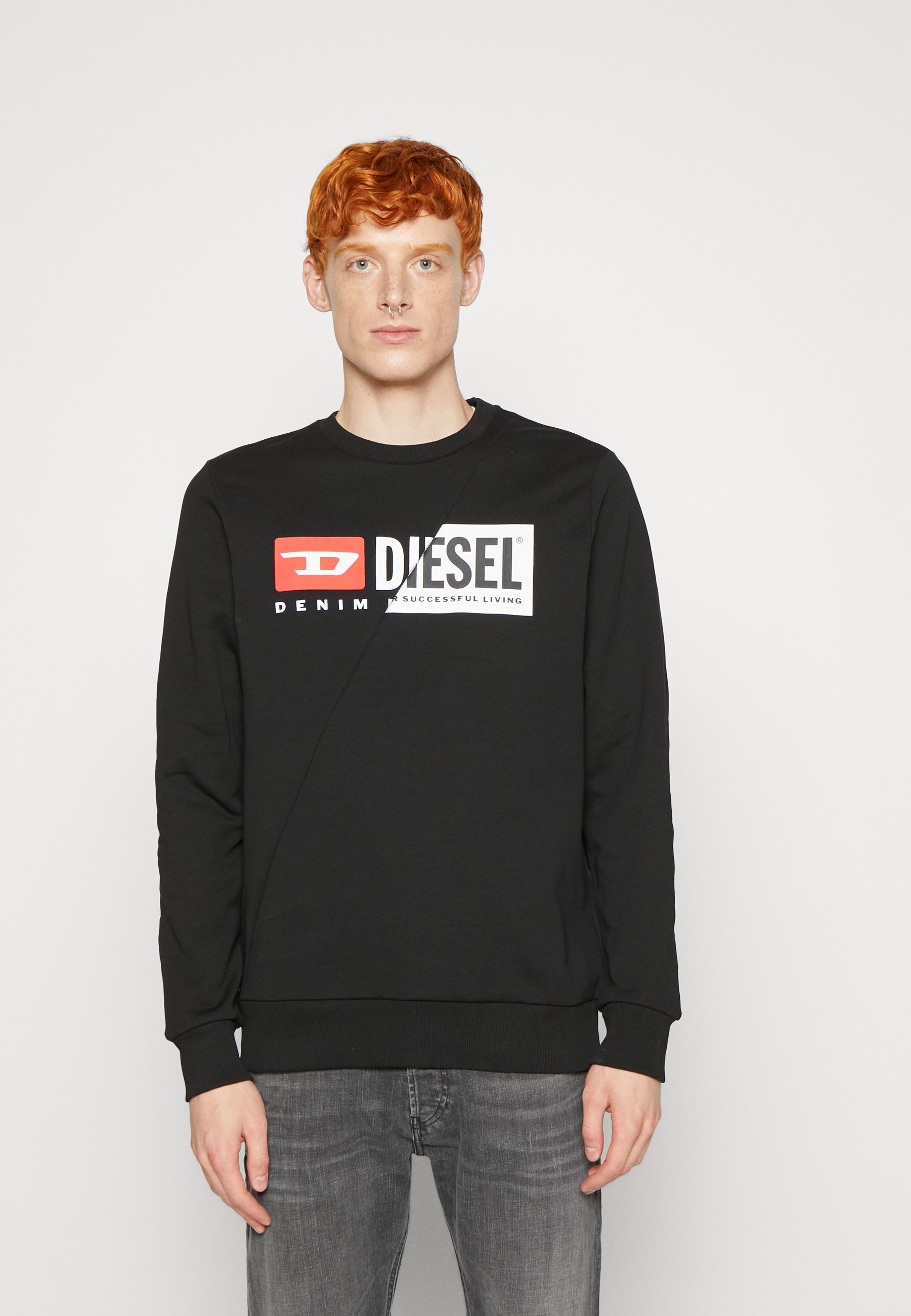 Diesel GIRK CUTY - Sweatshirt - black