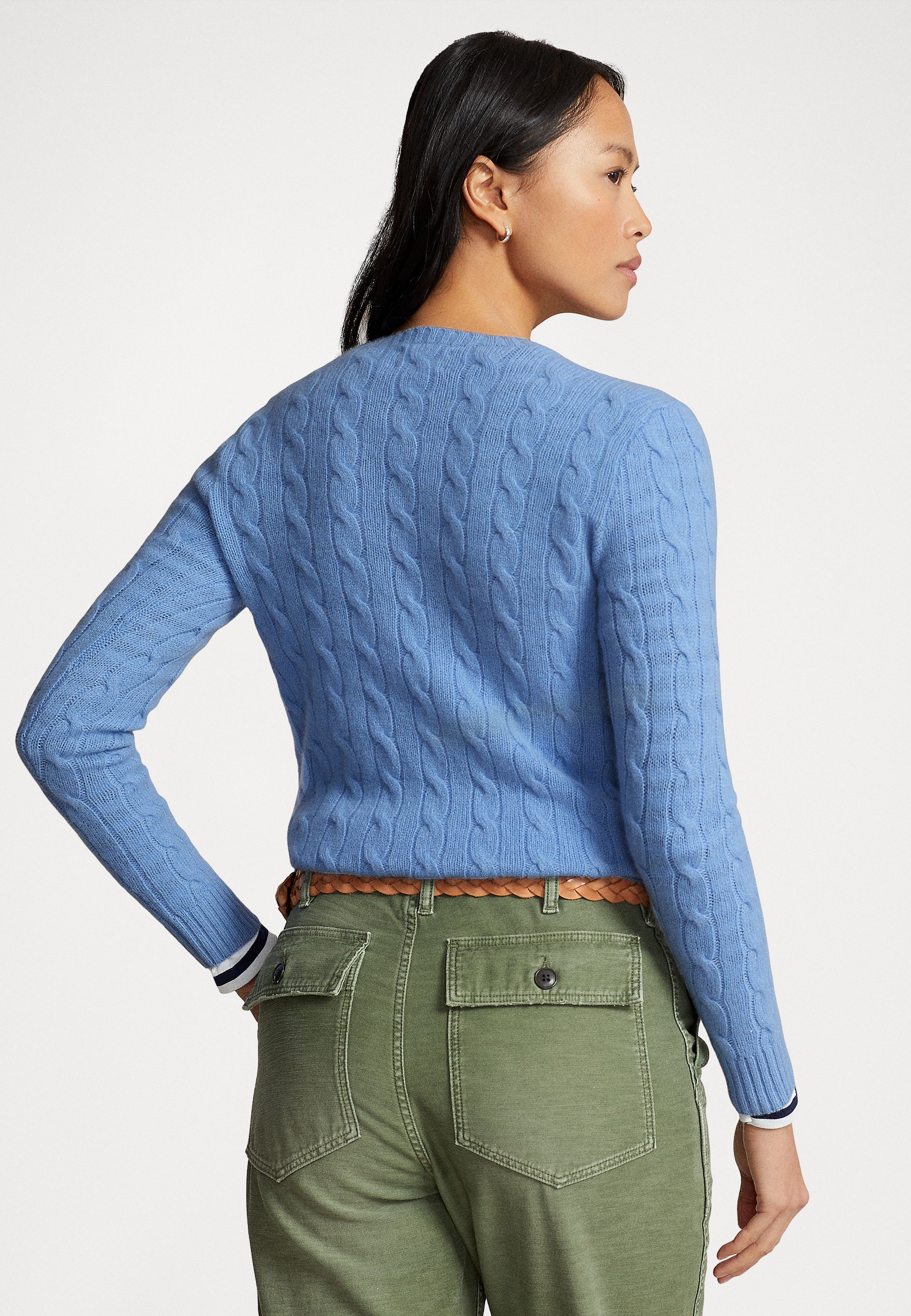 Polo Ralph Lauren JULIANNA LONG SLEEVE - Jumper - new litchfield blue/blue