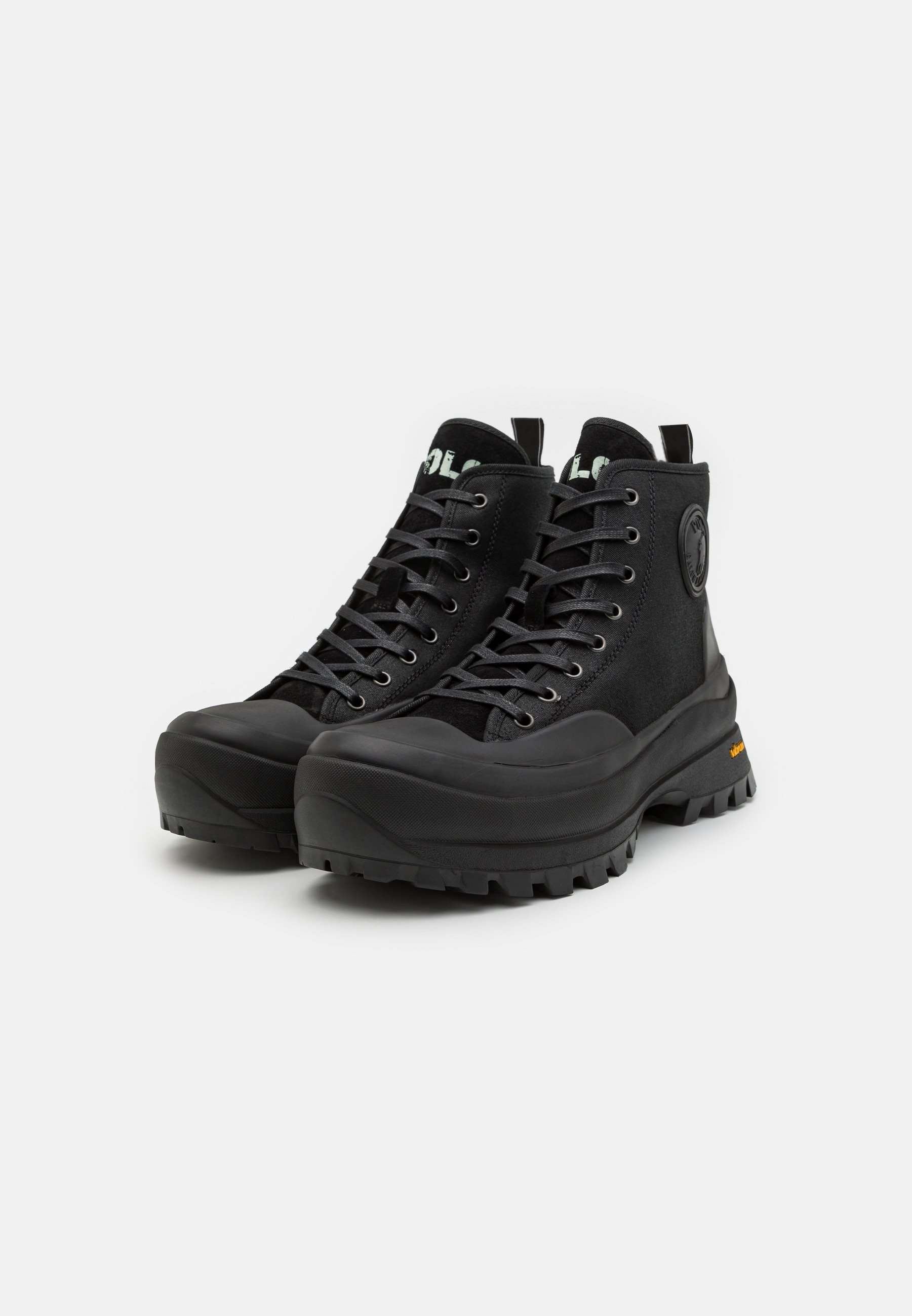 Polo Ralph Lauren ARMIN LACE UNISEX - High-top trainers - black