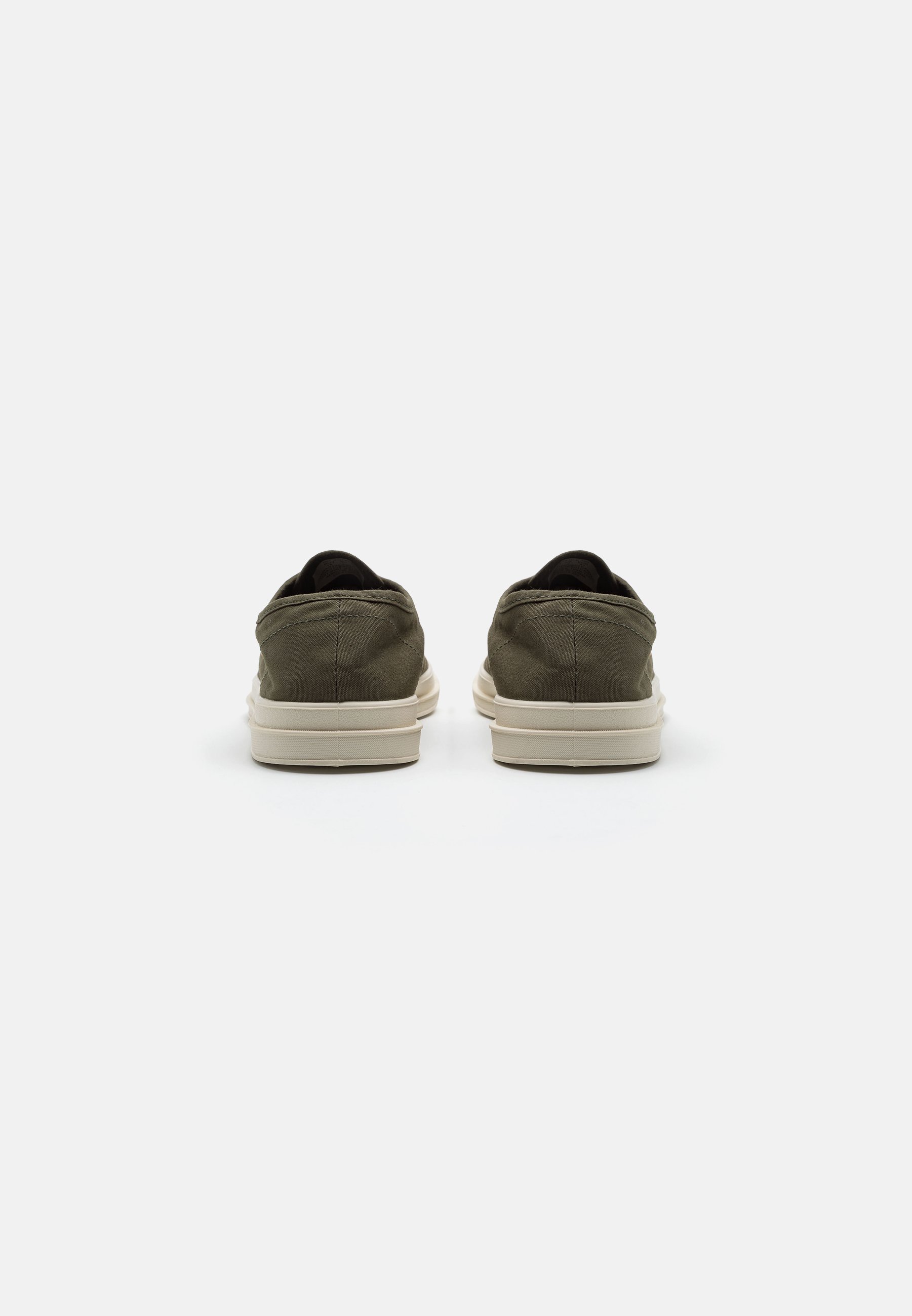 Polo Ralph Lauren ESSENCE LACE UNISEX - Trainers - canopy olive/orange/green