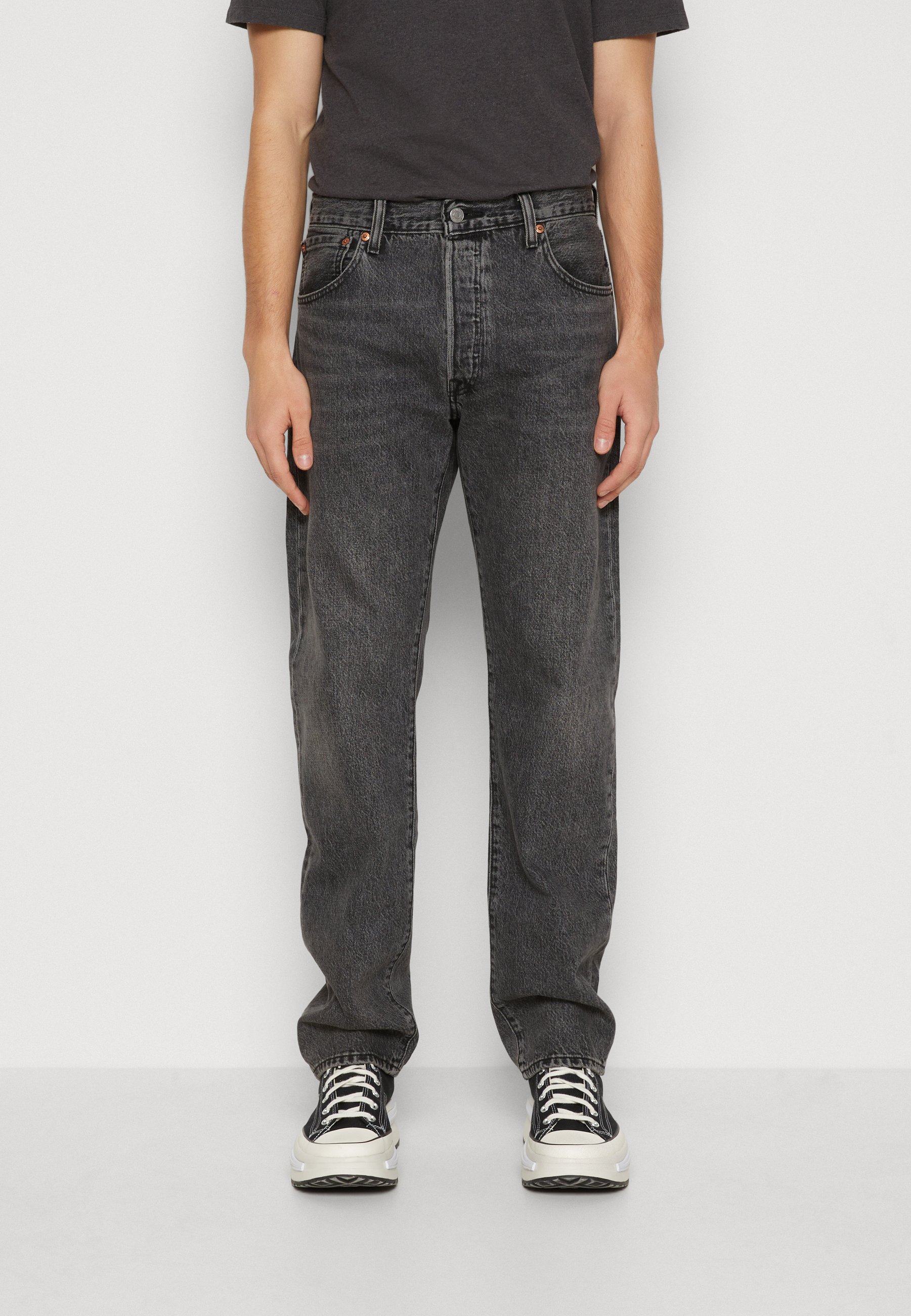 Levi's® 501® '93 STRAIGHT - Straight leg jeans - the independent/black denim