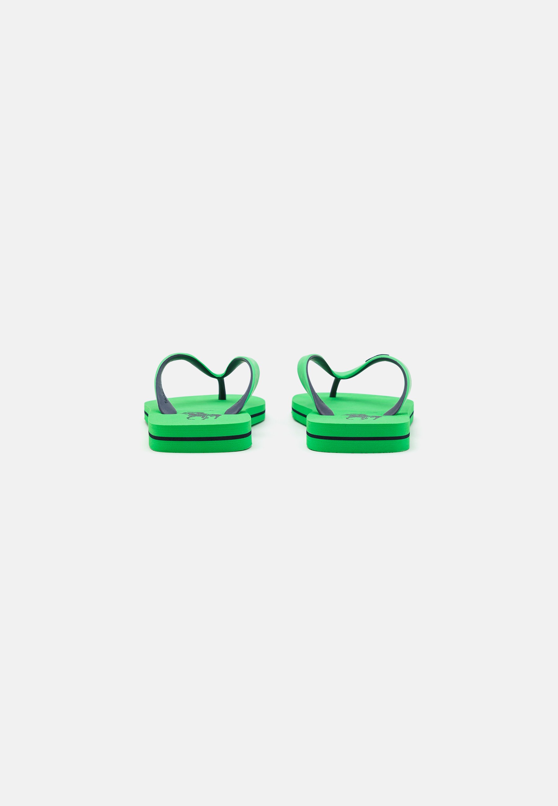 Polo Ralph Lauren BOLT UNISEX - Pool shoes - toucan green/navy/green