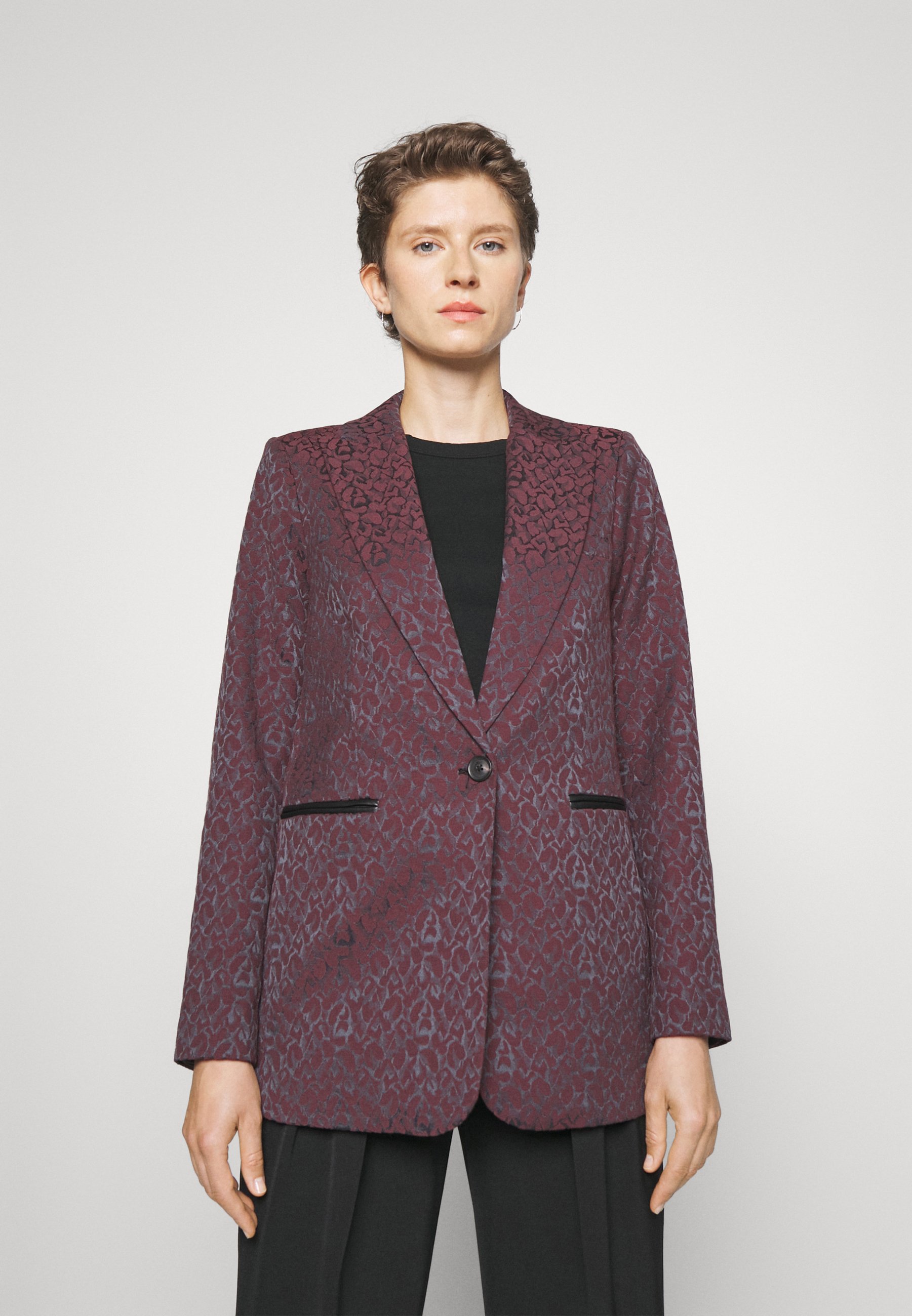 Scotch & Soda Blazer - bordeaux/multi-coloured