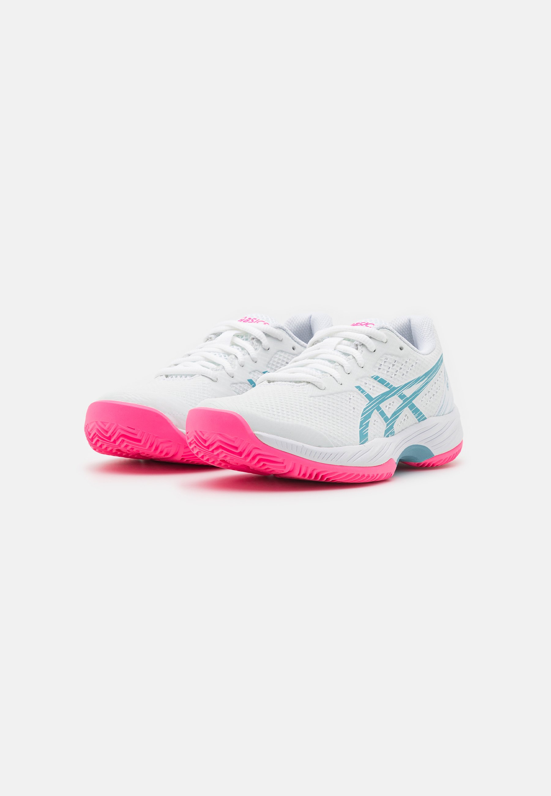 ASICS GAME 9 - Padel shoes - white/gris blue/white