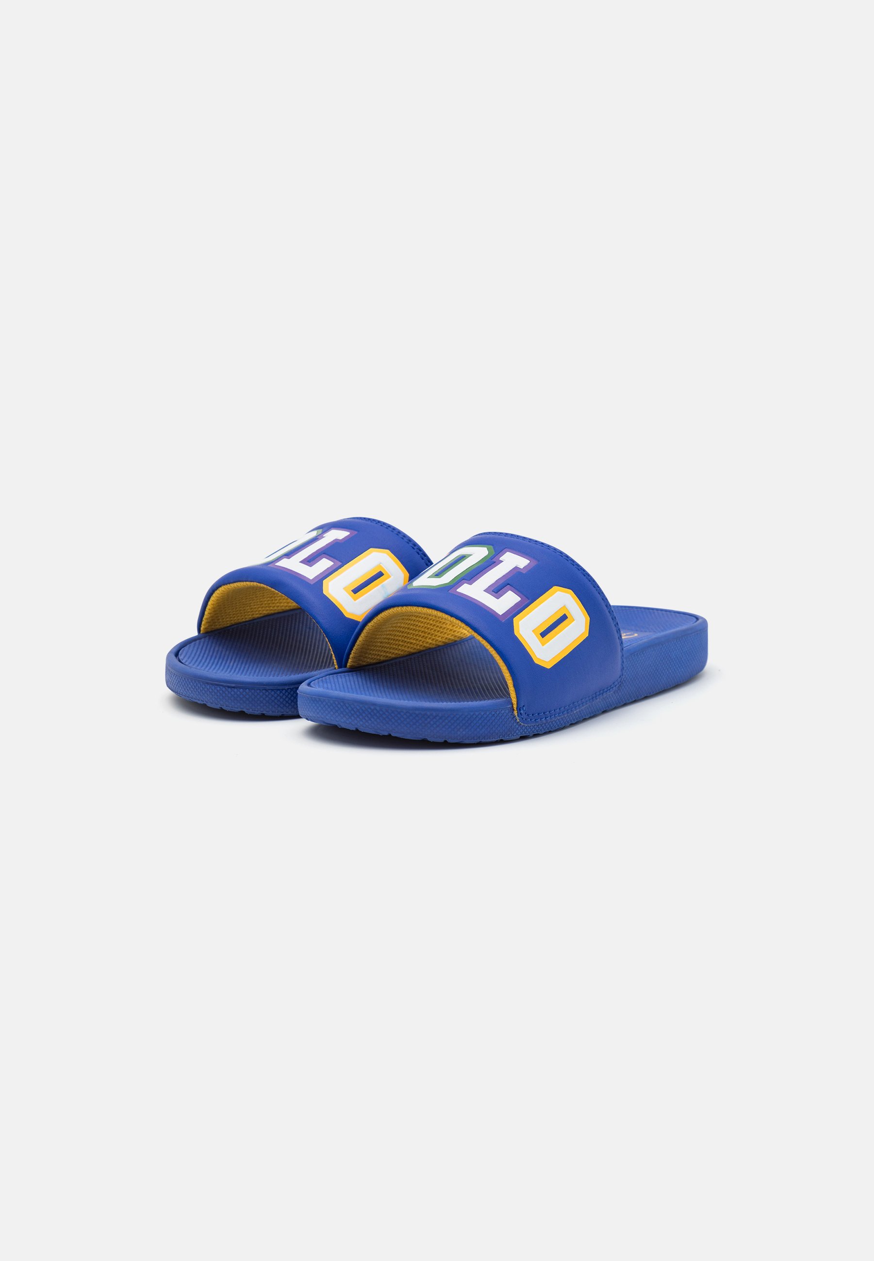 Polo Ralph Lauren SOREN - Mules - royal/yellow/royal blue