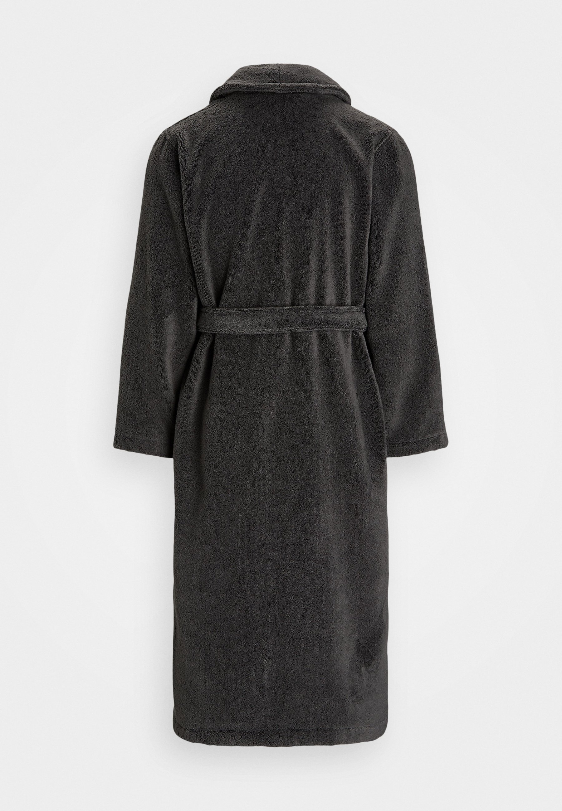 Polo Ralph Lauren SHAWL LOUNGE ROBE - Dressing gown - dark slate/dark grey