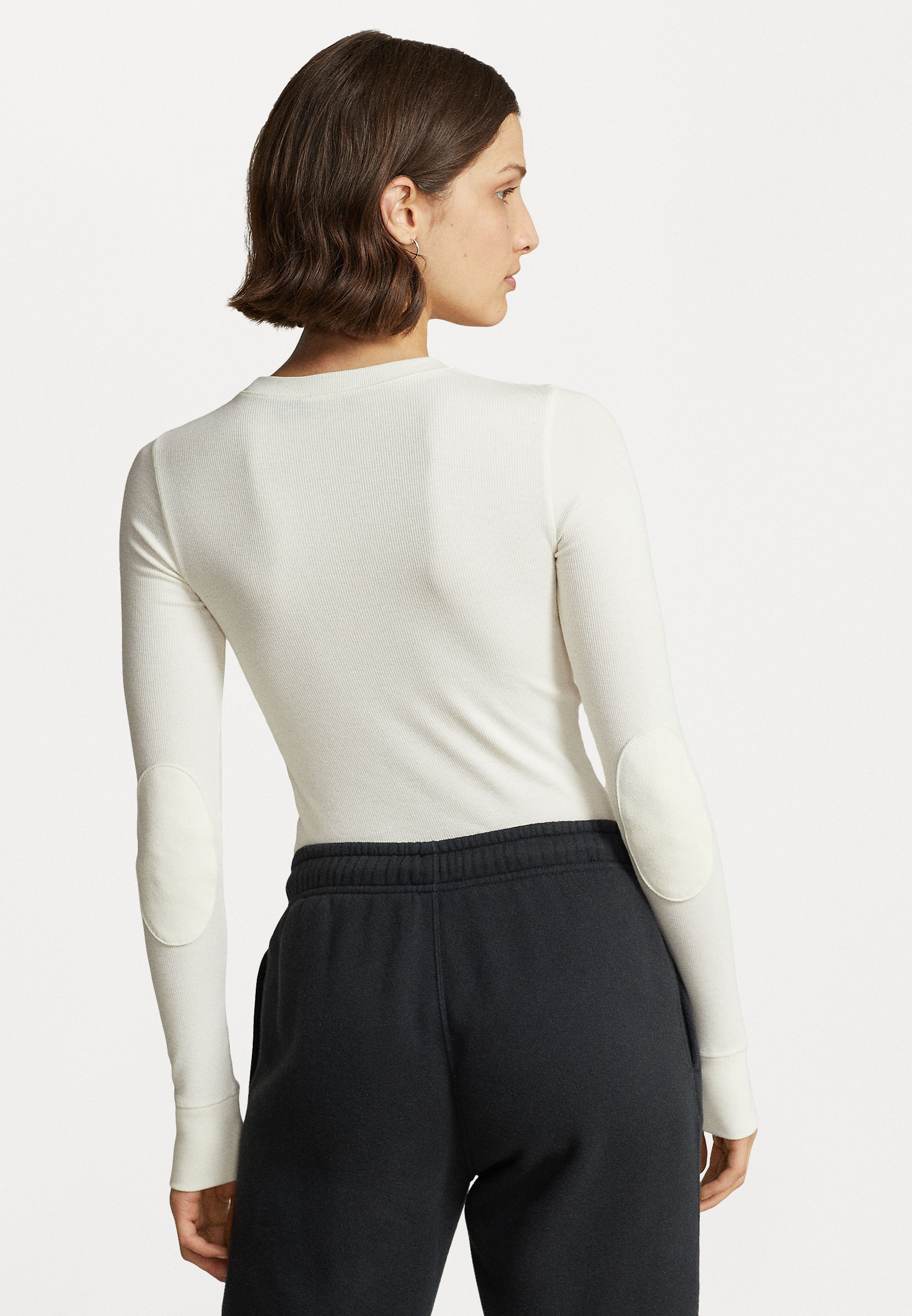 Polo Ralph Lauren LONG SLEEVE - Long sleeved top - clubhouse cream/beige