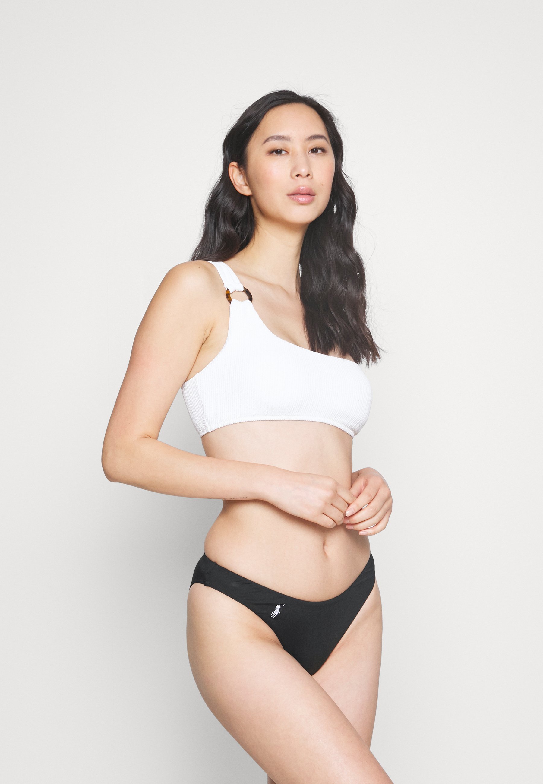 Polo Ralph Lauren SIGNATURE SOLID - Bikini bottoms - black
