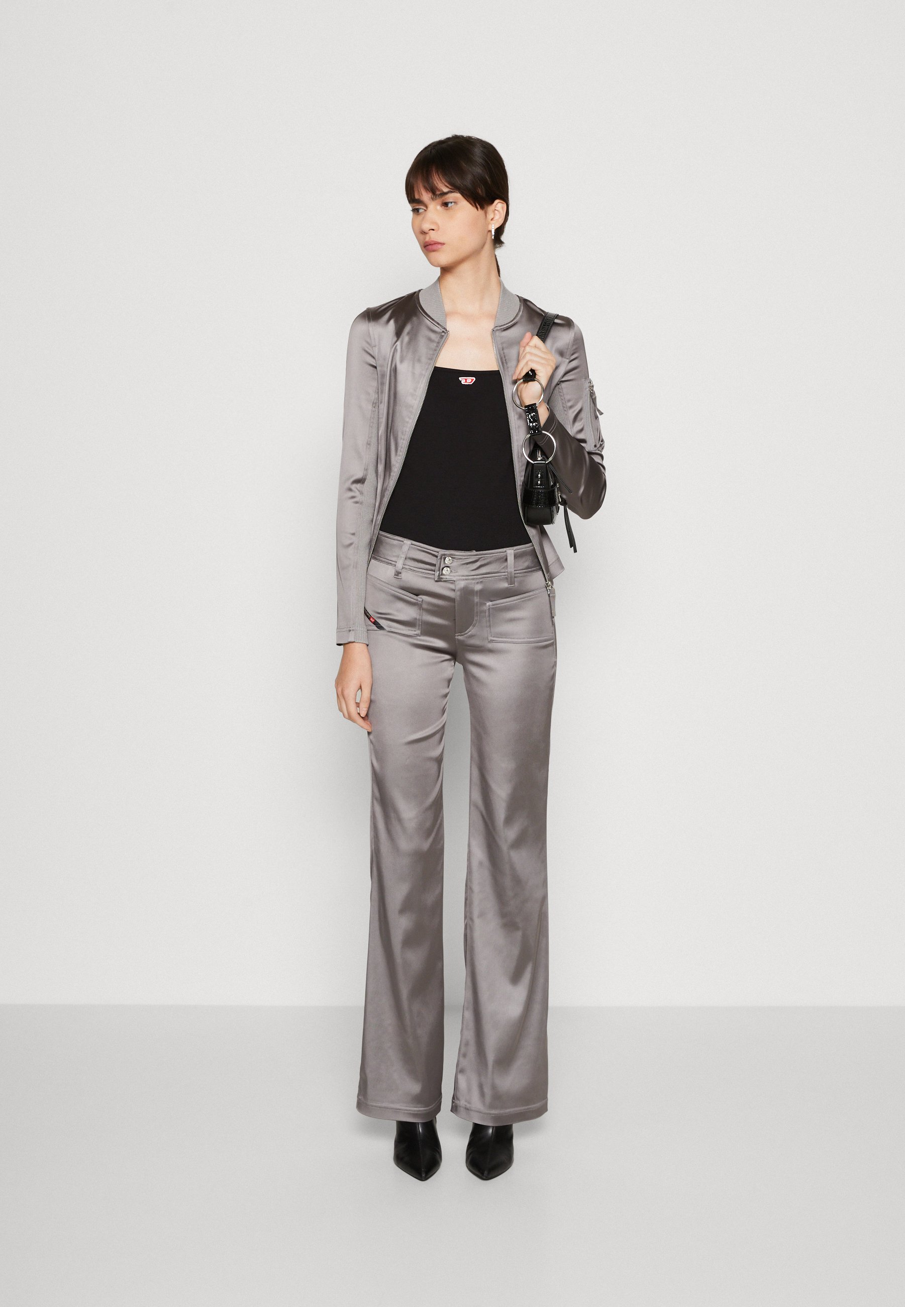 Diesel STELL - Trousers - grey