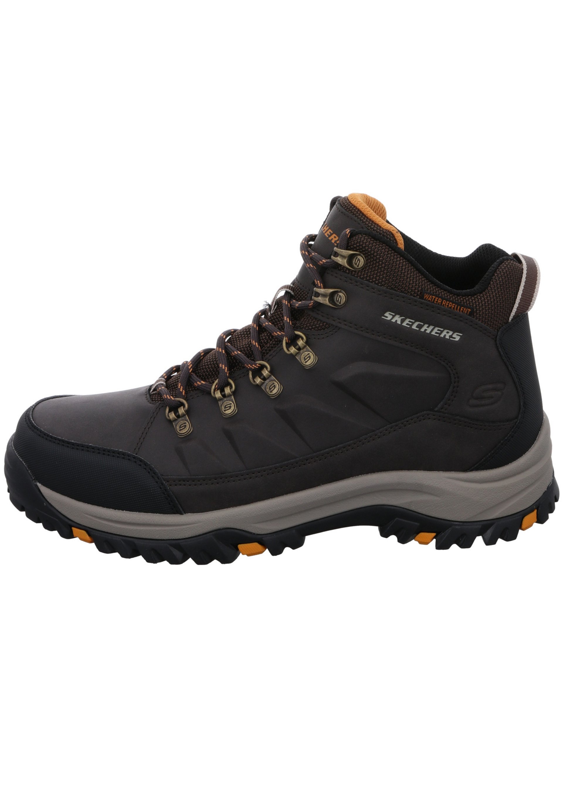 Skechers RELMENT-DAGGETT OUTDOOR - Lace-up ankle boots - braun dunkel/dark brown